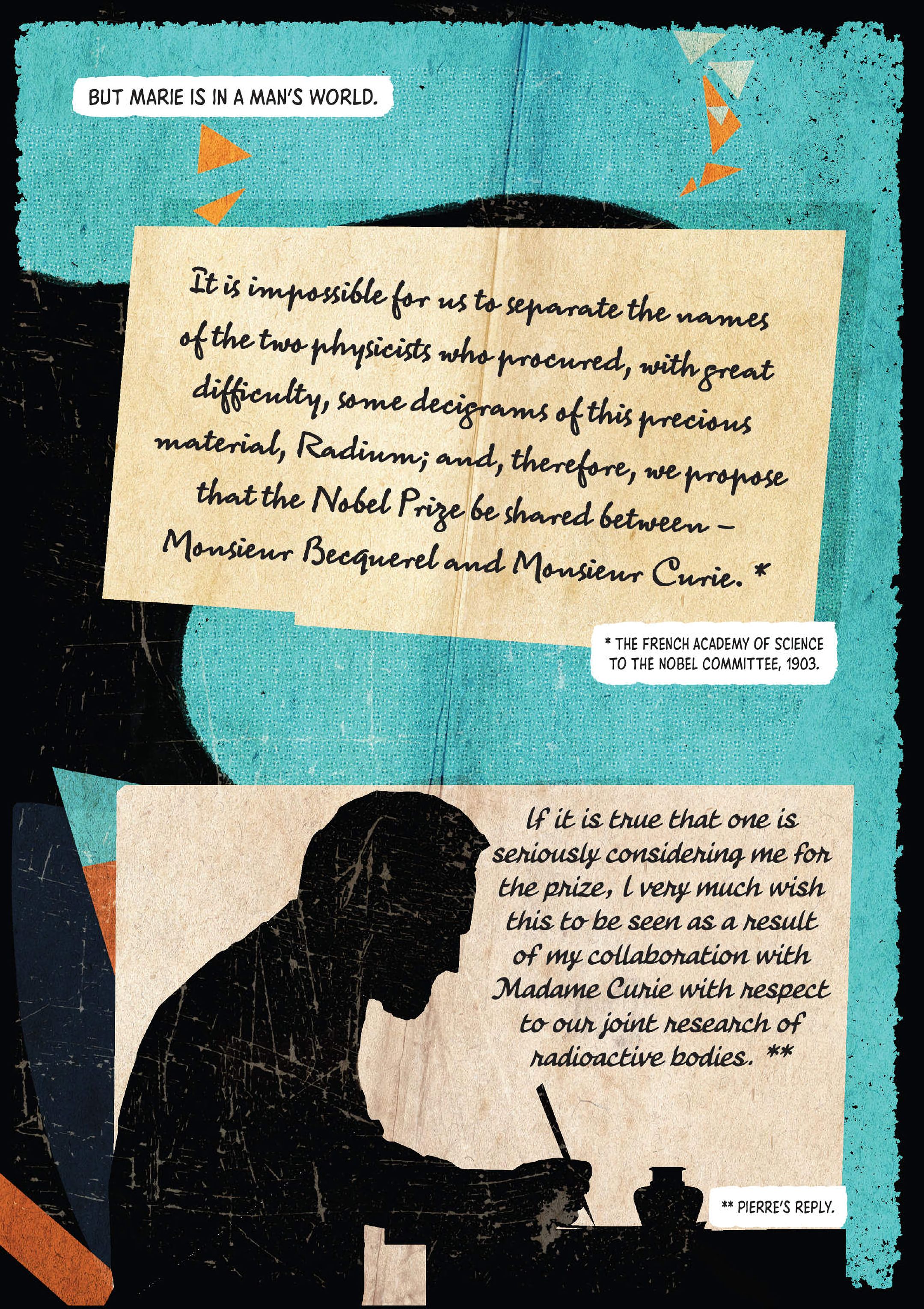 Read online Marie Curie: A Quest For Light comic -  Issue # TPB - 99