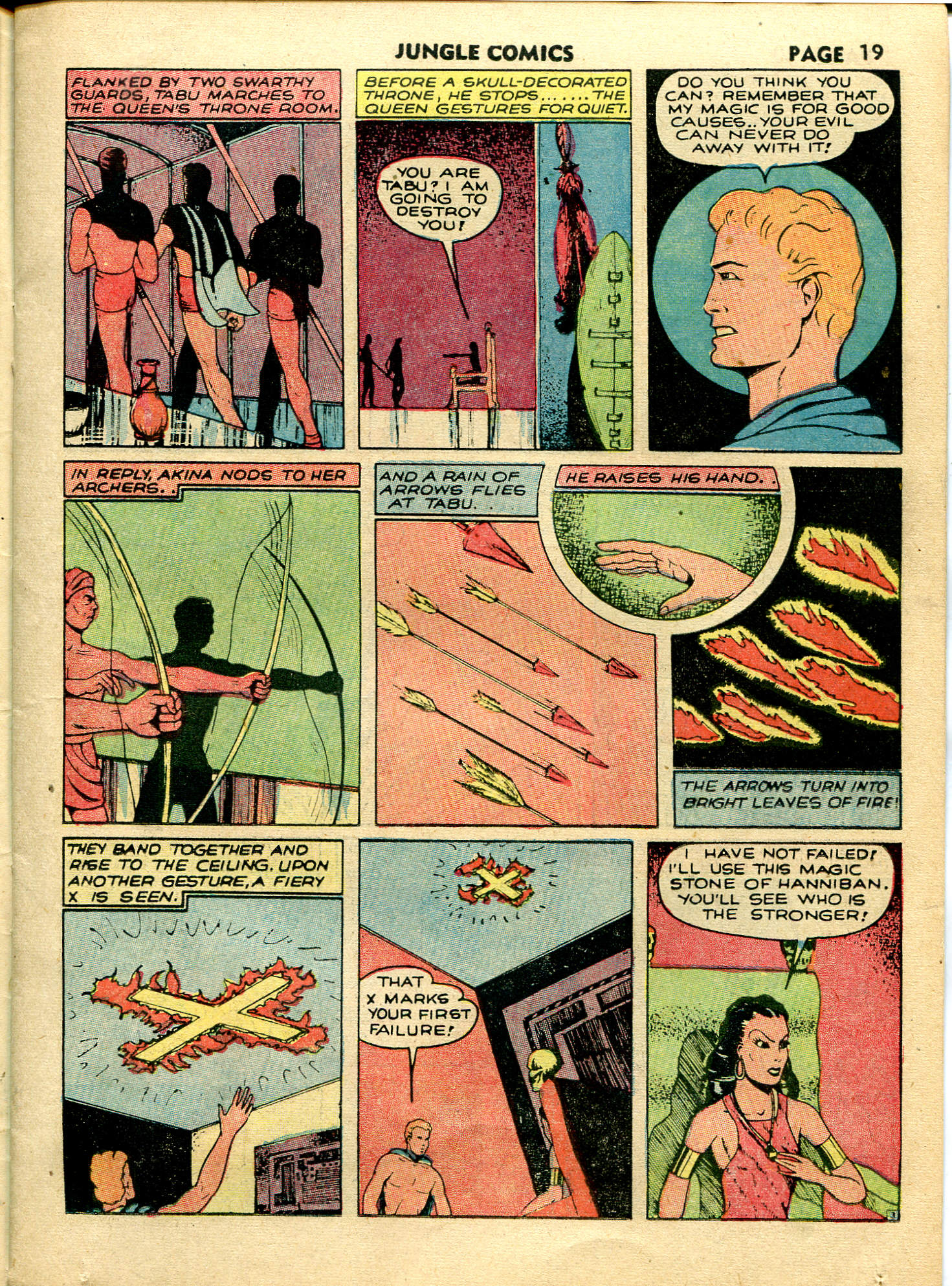 Read online Jungle Comics comic -  Issue #15 - 22