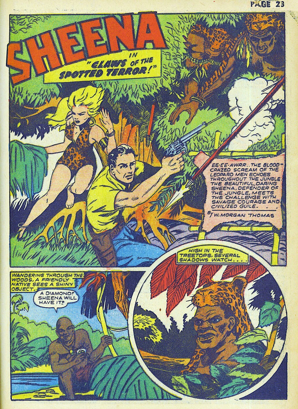 Read online Sheena, Queen of the Jungle (1942) comic -  Issue #2 - 25