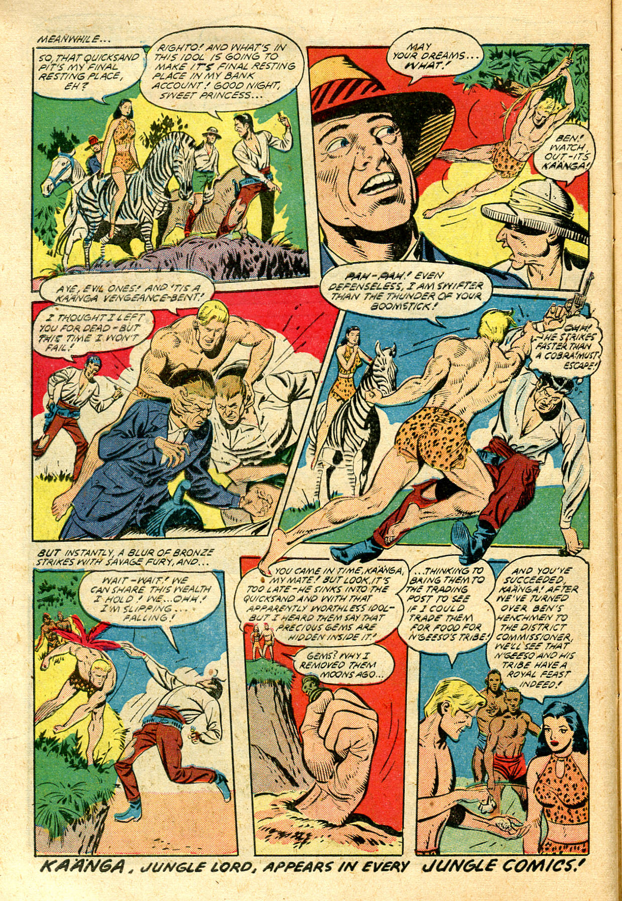 Read online Jungle Comics comic -  Issue #111 - 12
