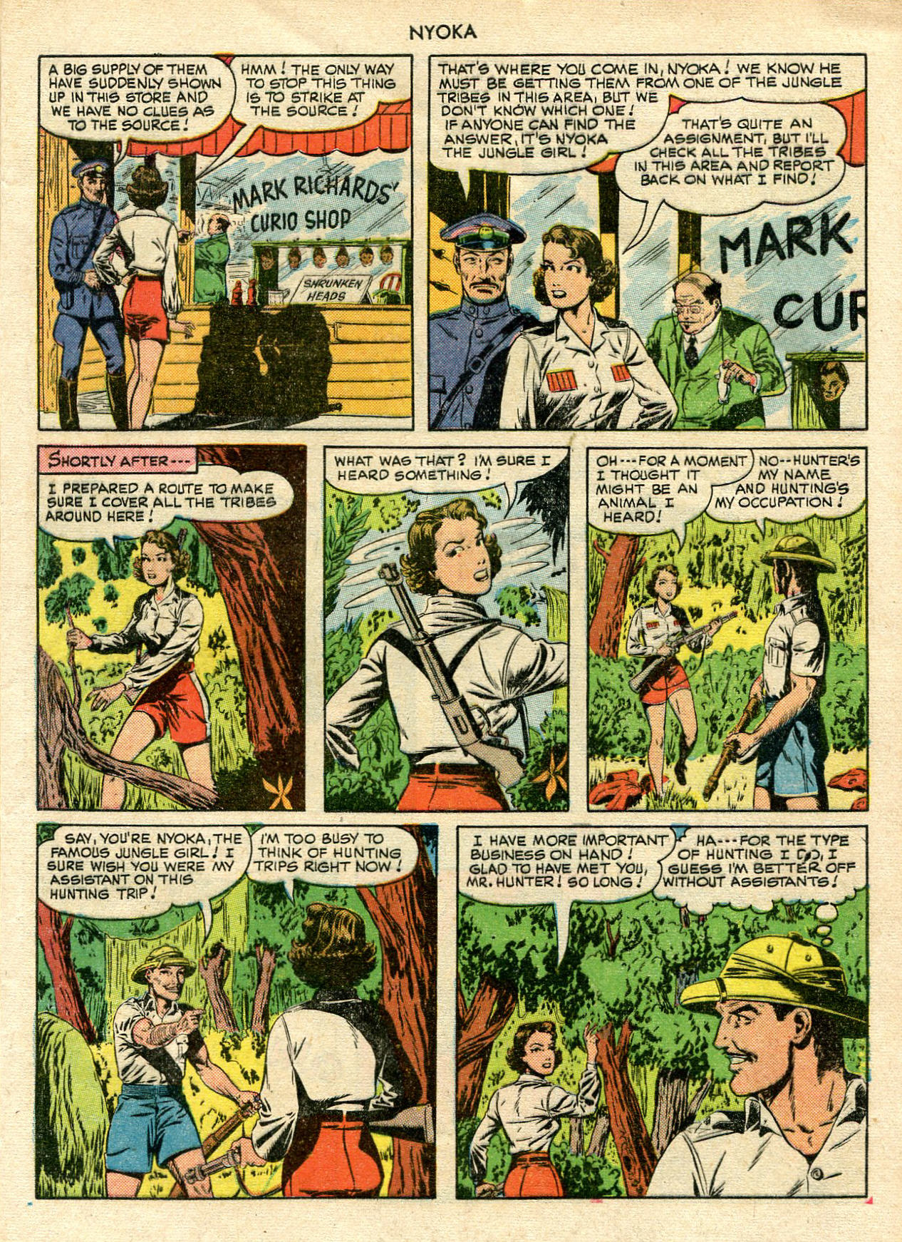 Read online Nyoka the Jungle Girl (1945) comic -  Issue #45 - 5