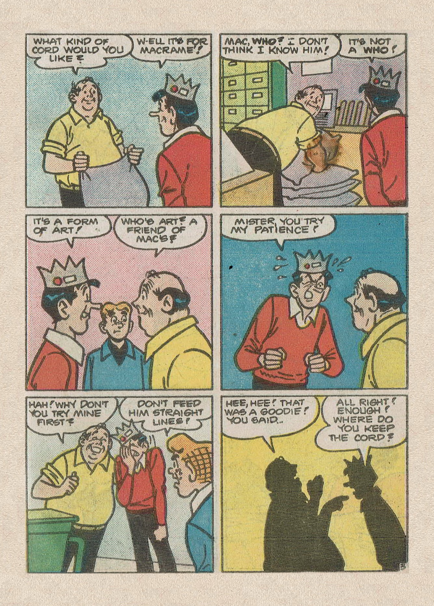 Read online Jughead Jones Comics Digest comic -  Issue #49 - 31