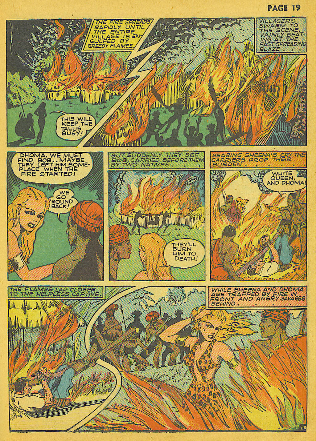 Read online Sheena, Queen of the Jungle (1942) comic -  Issue #1 - 20