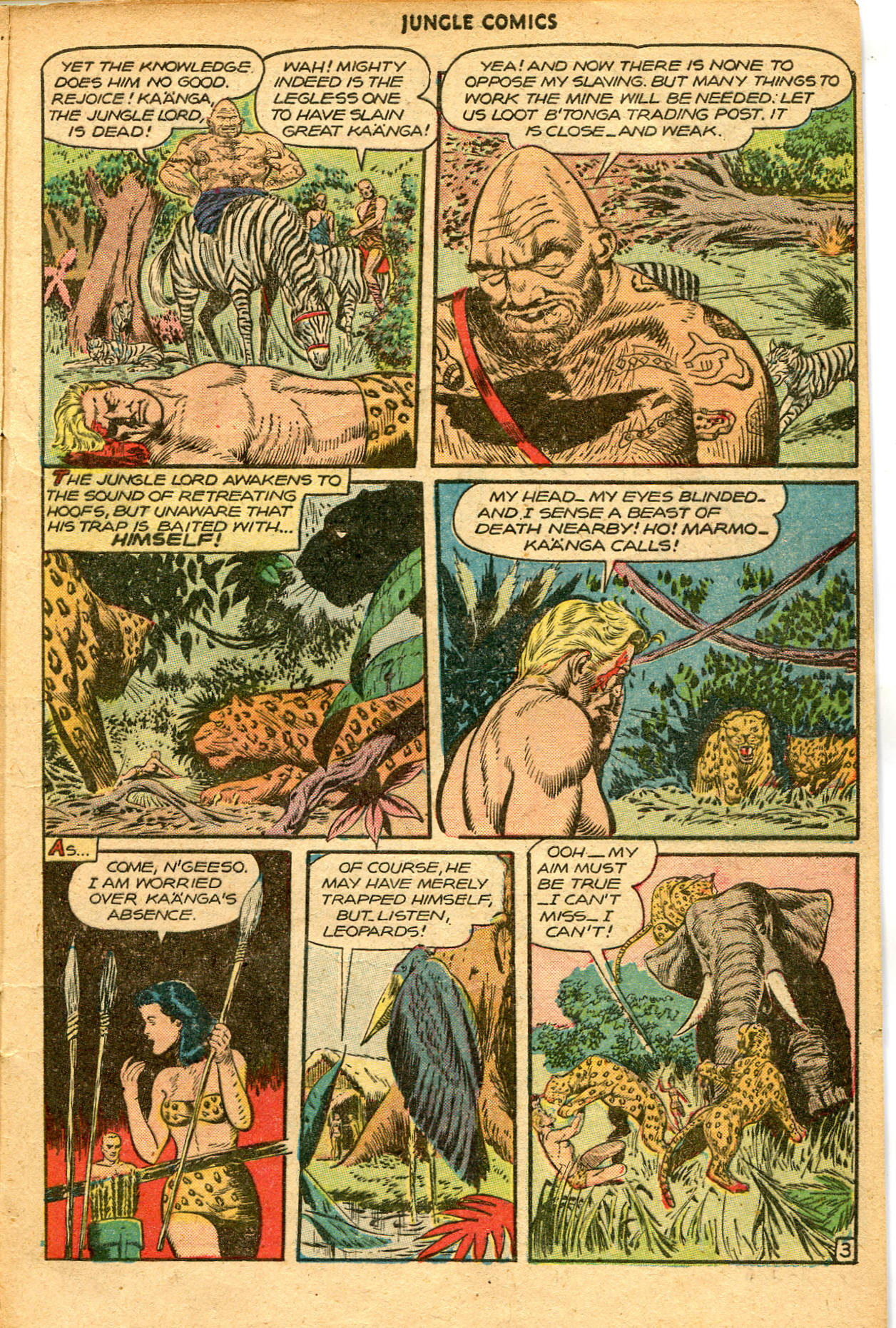 Read online Jungle Comics comic -  Issue #87 - 5