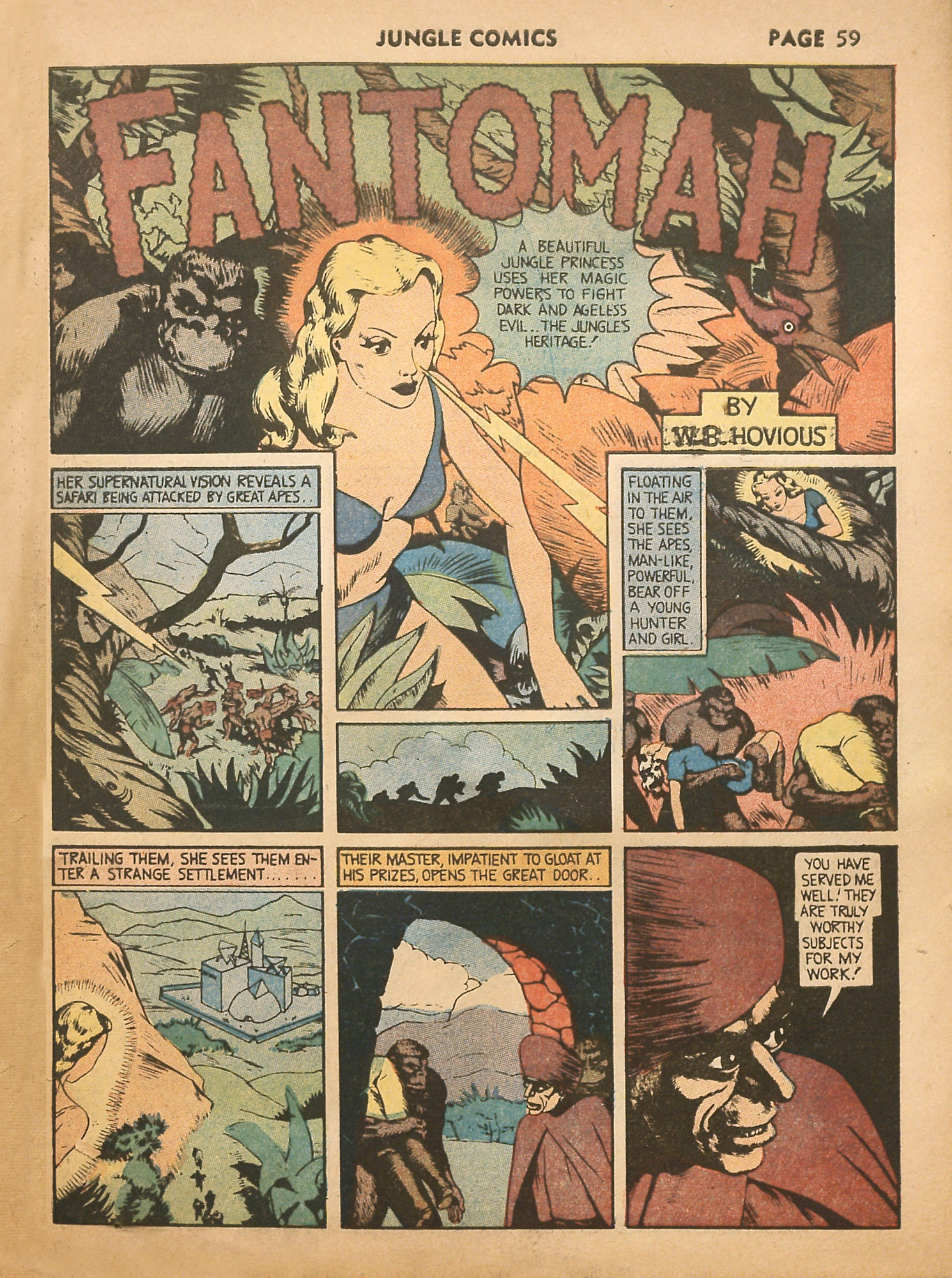 Read online Jungle Comics comic -  Issue #16 - 61