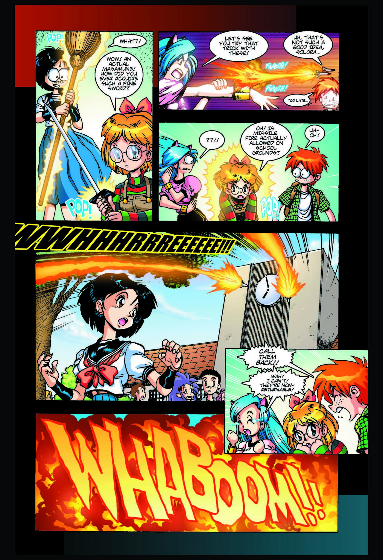 Read online Ninja High School (1986) comic -  Issue #76 - 11