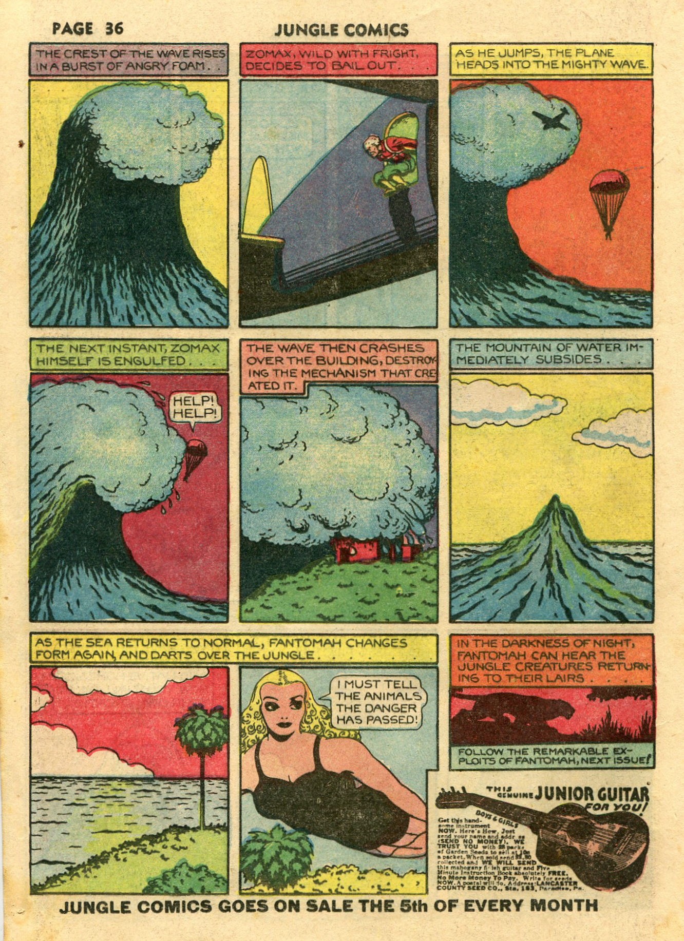 Read online Jungle Comics comic -  Issue #14 - 38