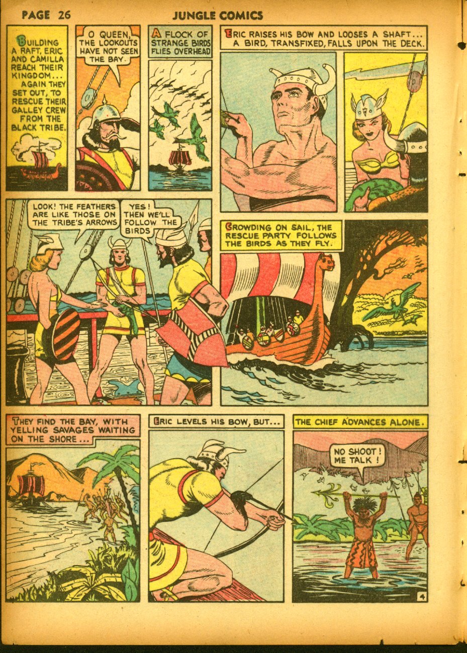 Read online Jungle Comics comic -  Issue #19 - 28