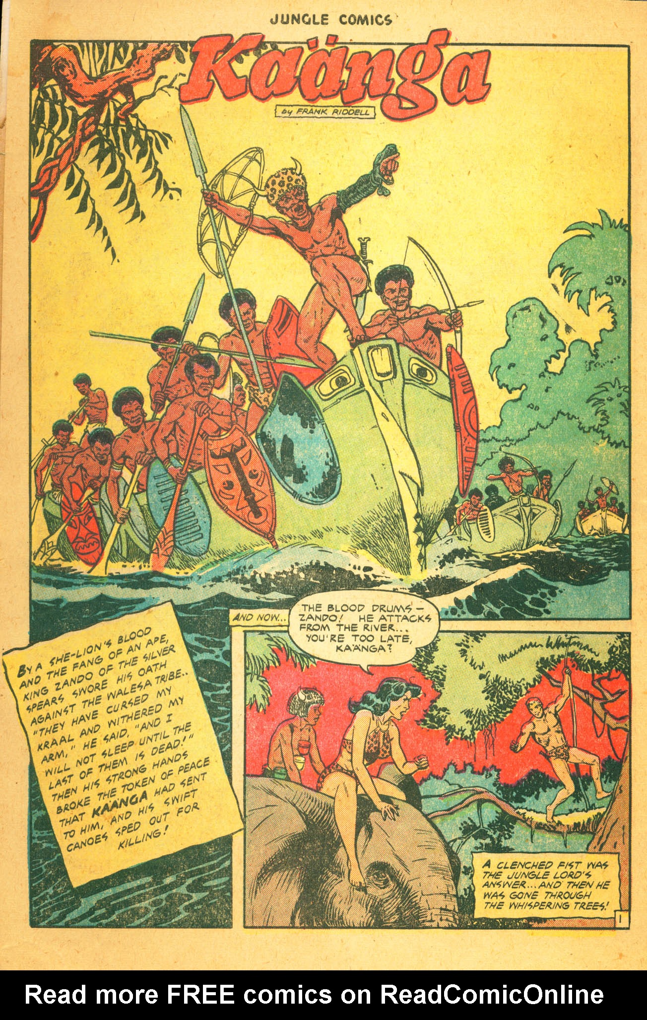 Read online Jungle Comics comic -  Issue #140 - 4