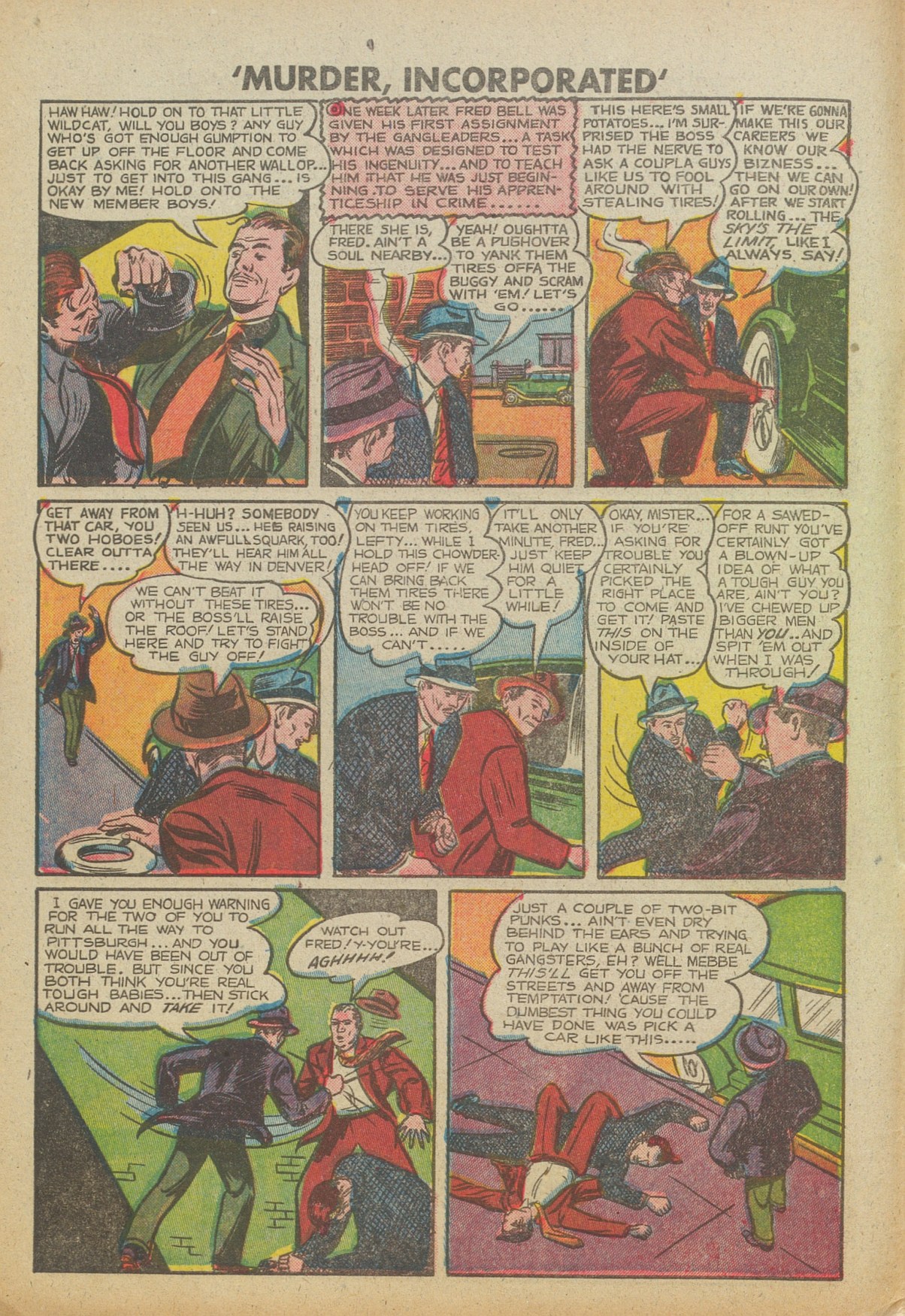 Read online Murder Incorporated (1948) comic -  Issue #9a - 4