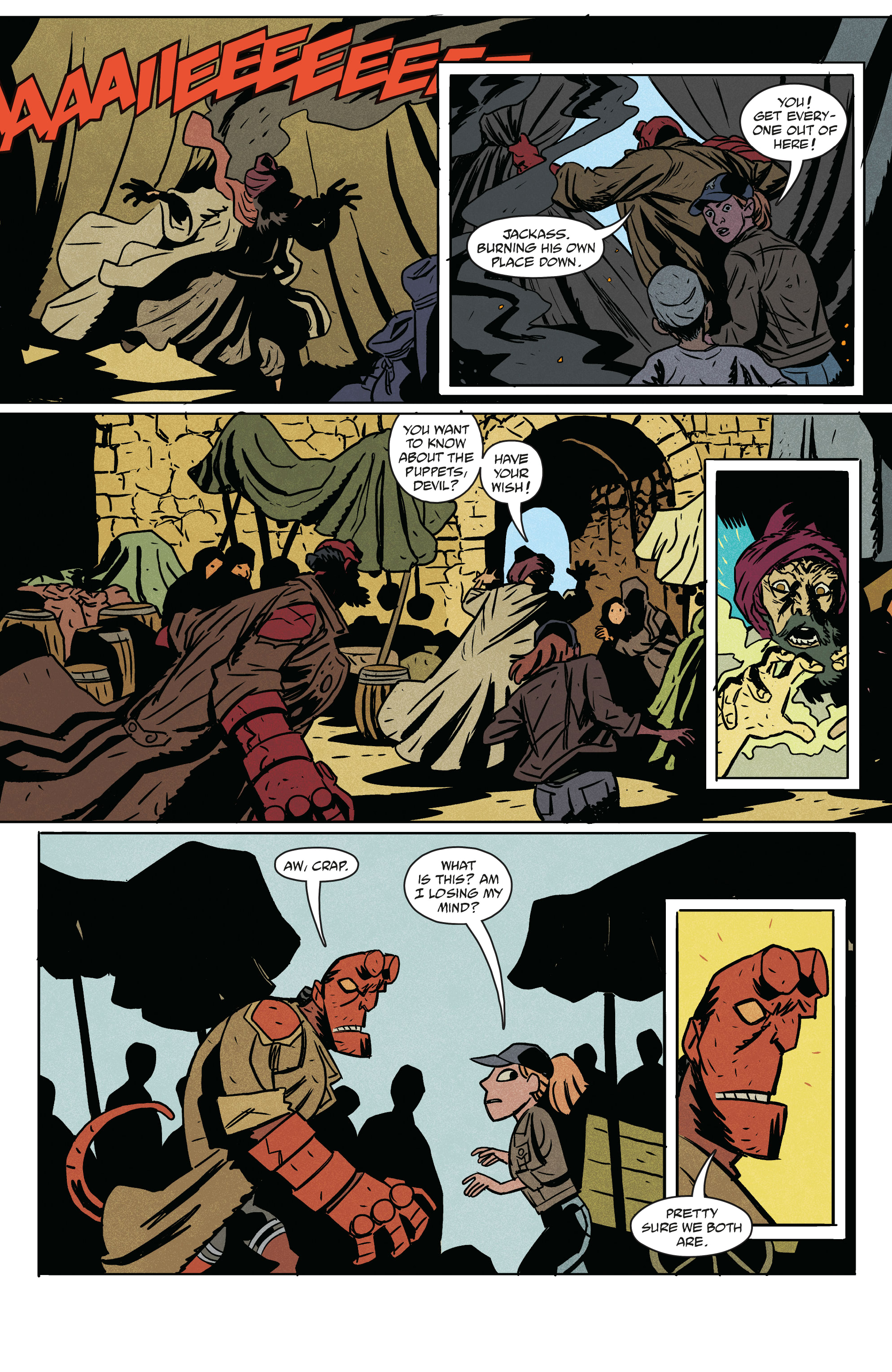 Read online Hellboy in Love comic -  Issue #4 - 8
