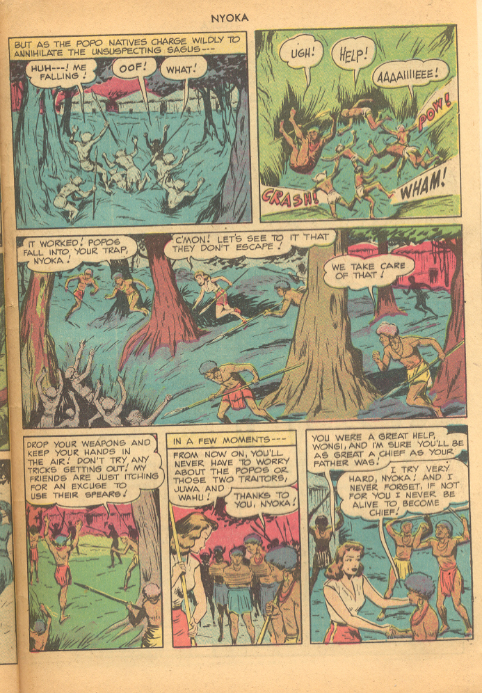 Read online Nyoka the Jungle Girl (1945) comic -  Issue #30 - 49