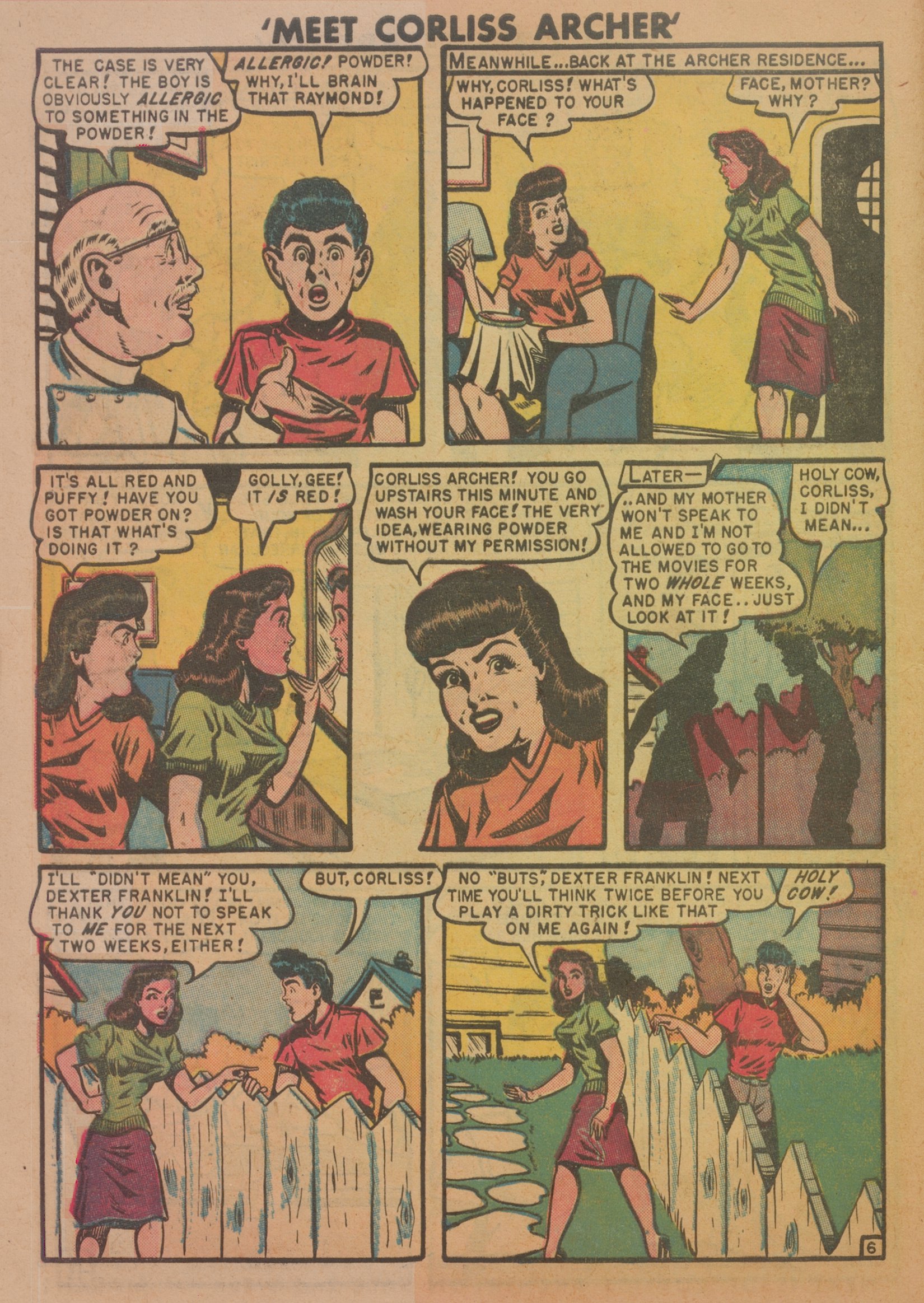 Read online Meet Corliss Archer comic -  Issue #1 - 28