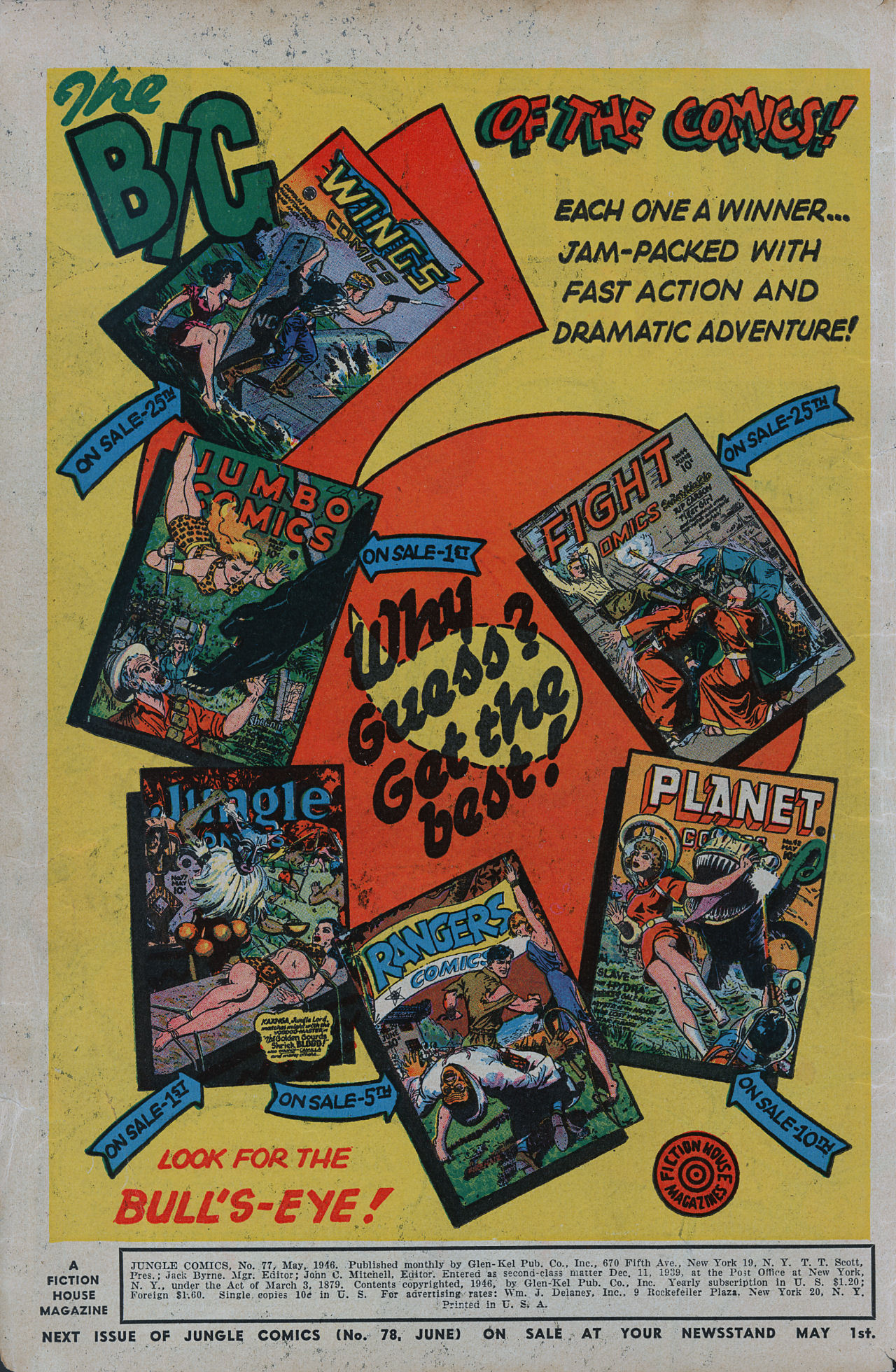 Read online Jungle Comics comic -  Issue #77 - 2