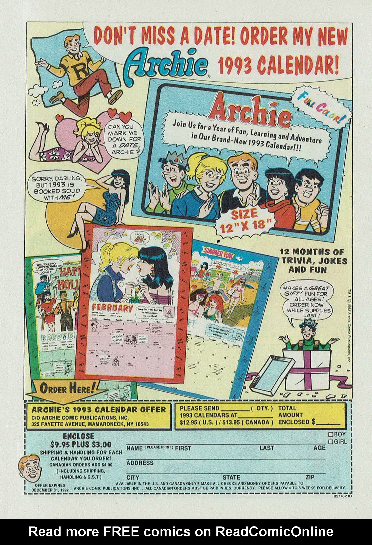 Read online Betty and Veronica Digest Magazine comic -  Issue #59 - 59