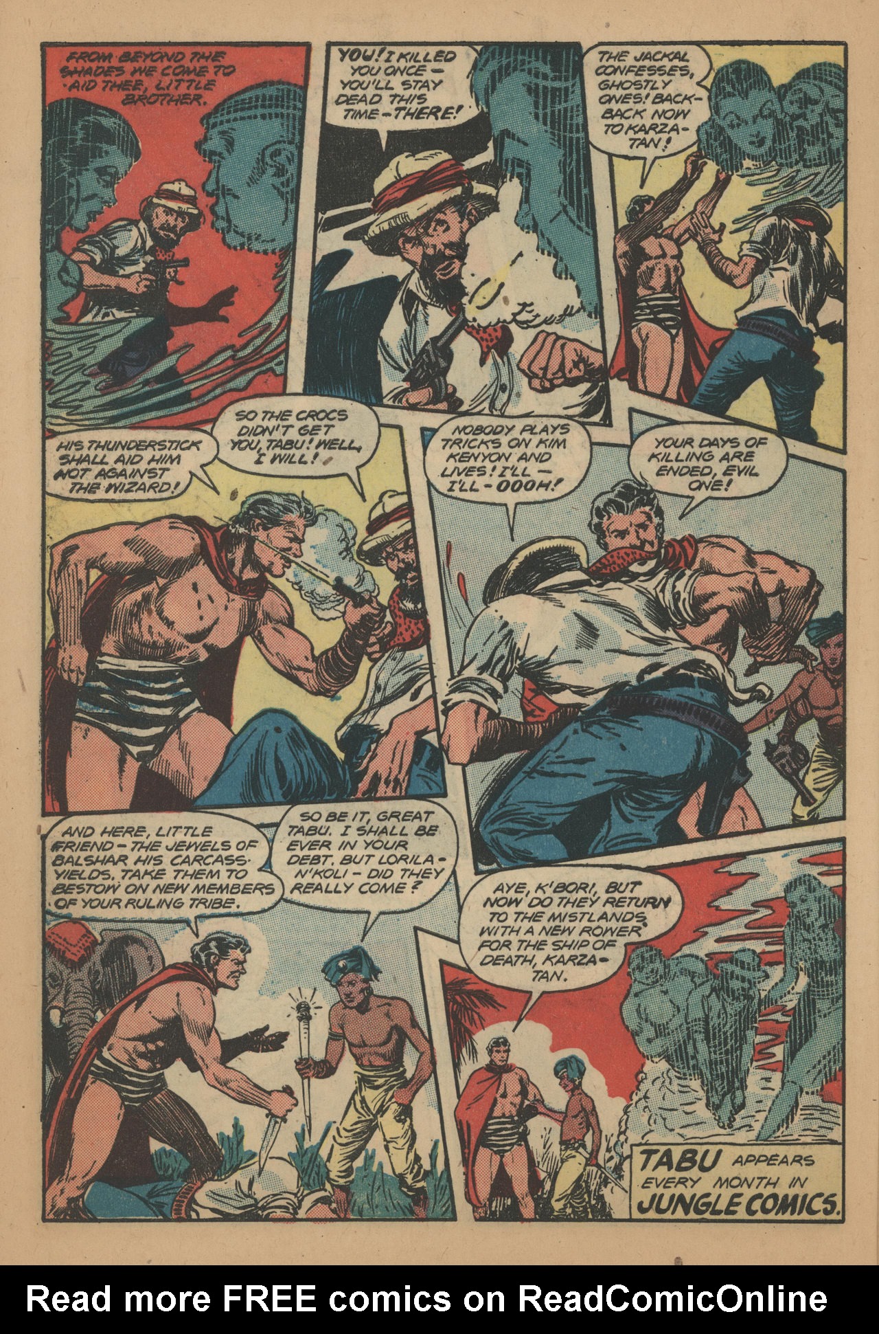 Read online Jungle Comics comic -  Issue #107 - 40