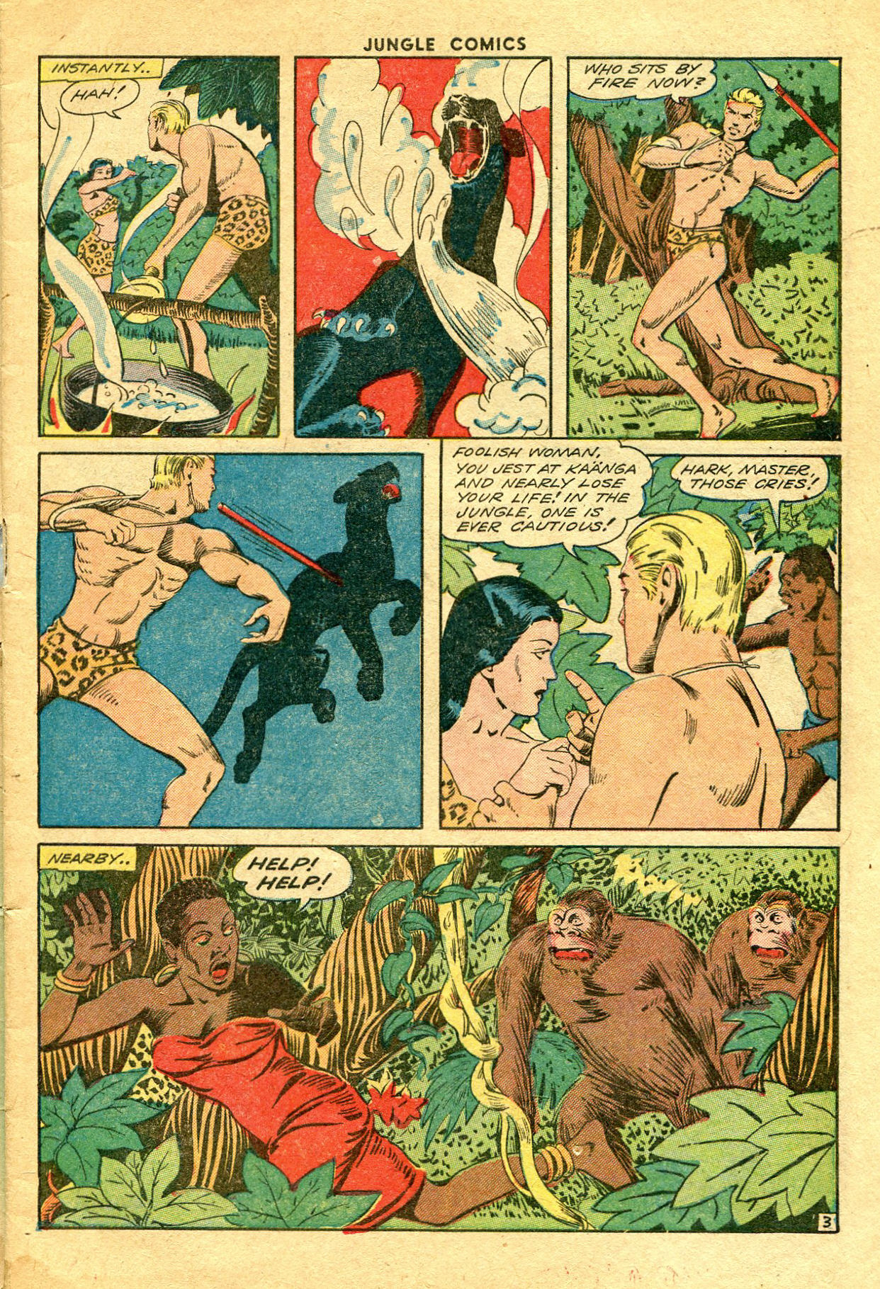 Read online Jungle Comics comic -  Issue #59 - 6