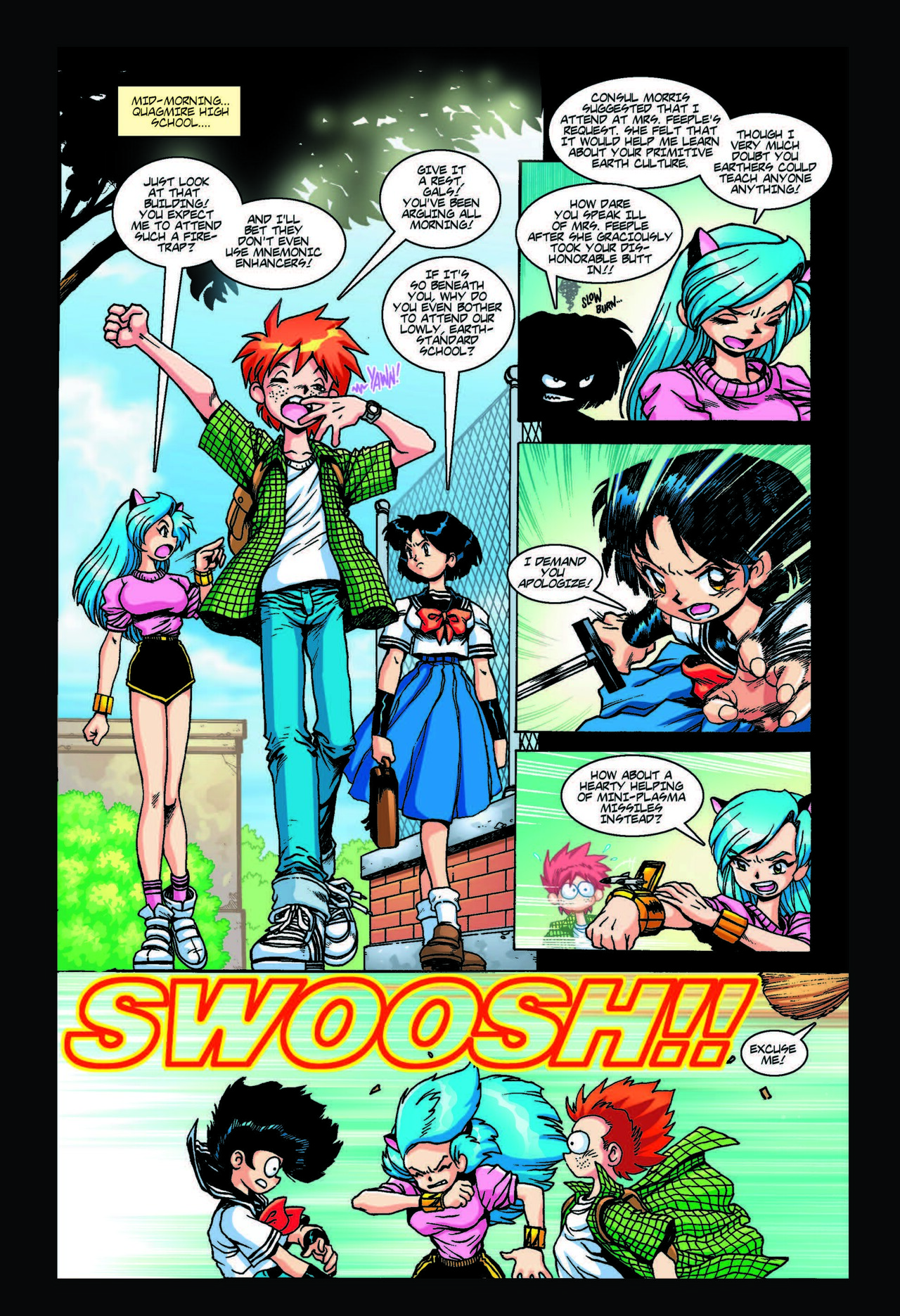 Read online Ninja High School (1986) comic -  Issue #76 - 9