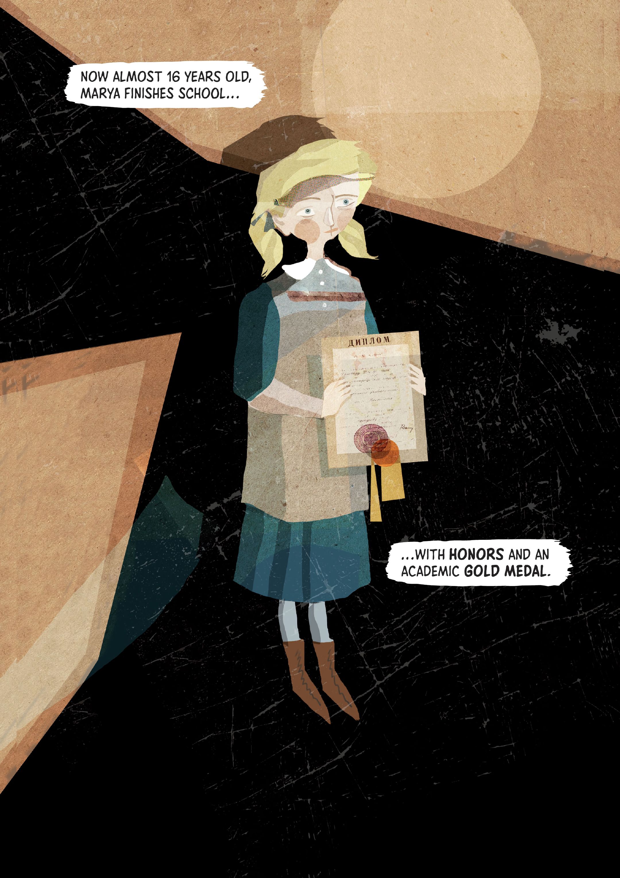 Read online Marie Curie: A Quest For Light comic -  Issue # TPB - 27
