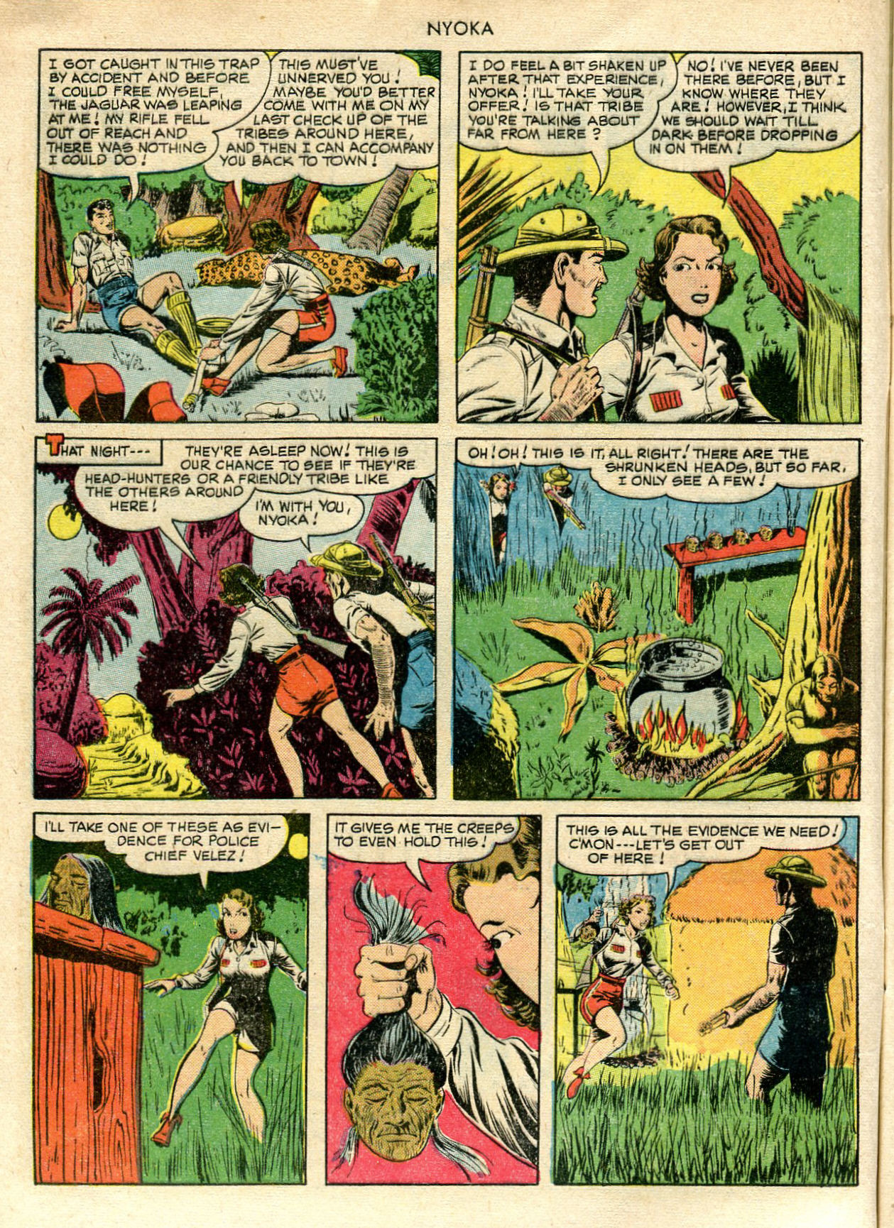 Read online Nyoka the Jungle Girl (1945) comic -  Issue #45 - 8