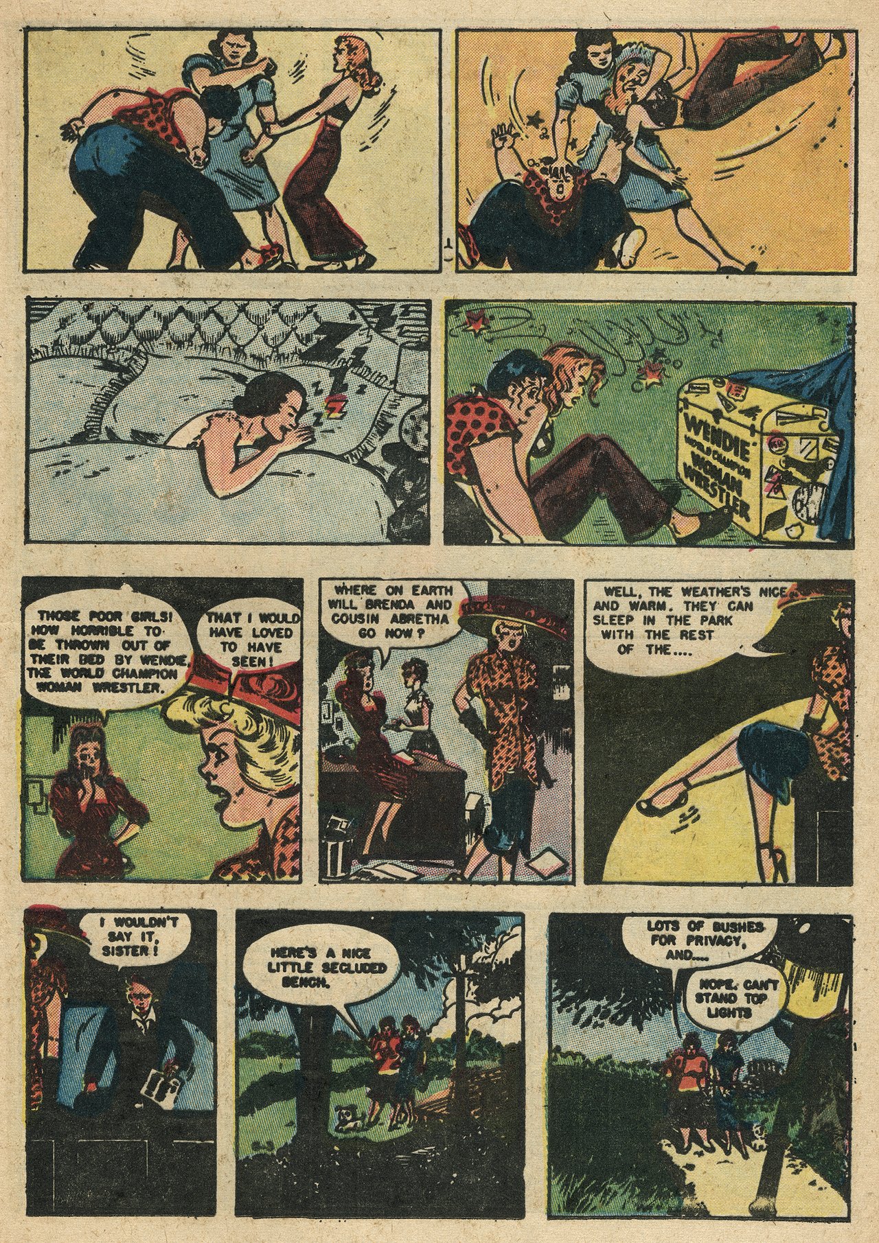 Read online Brenda Starr (1948) comic -  Issue #13 - 21