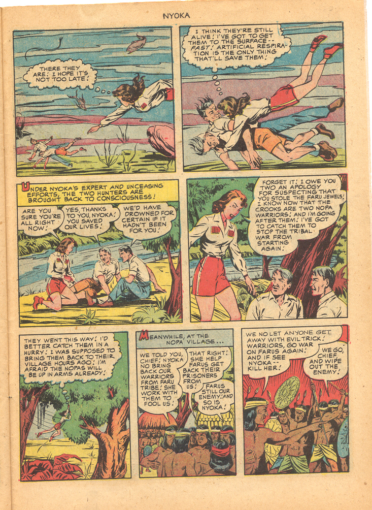 Read online Nyoka the Jungle Girl (1945) comic -  Issue #59 - 27