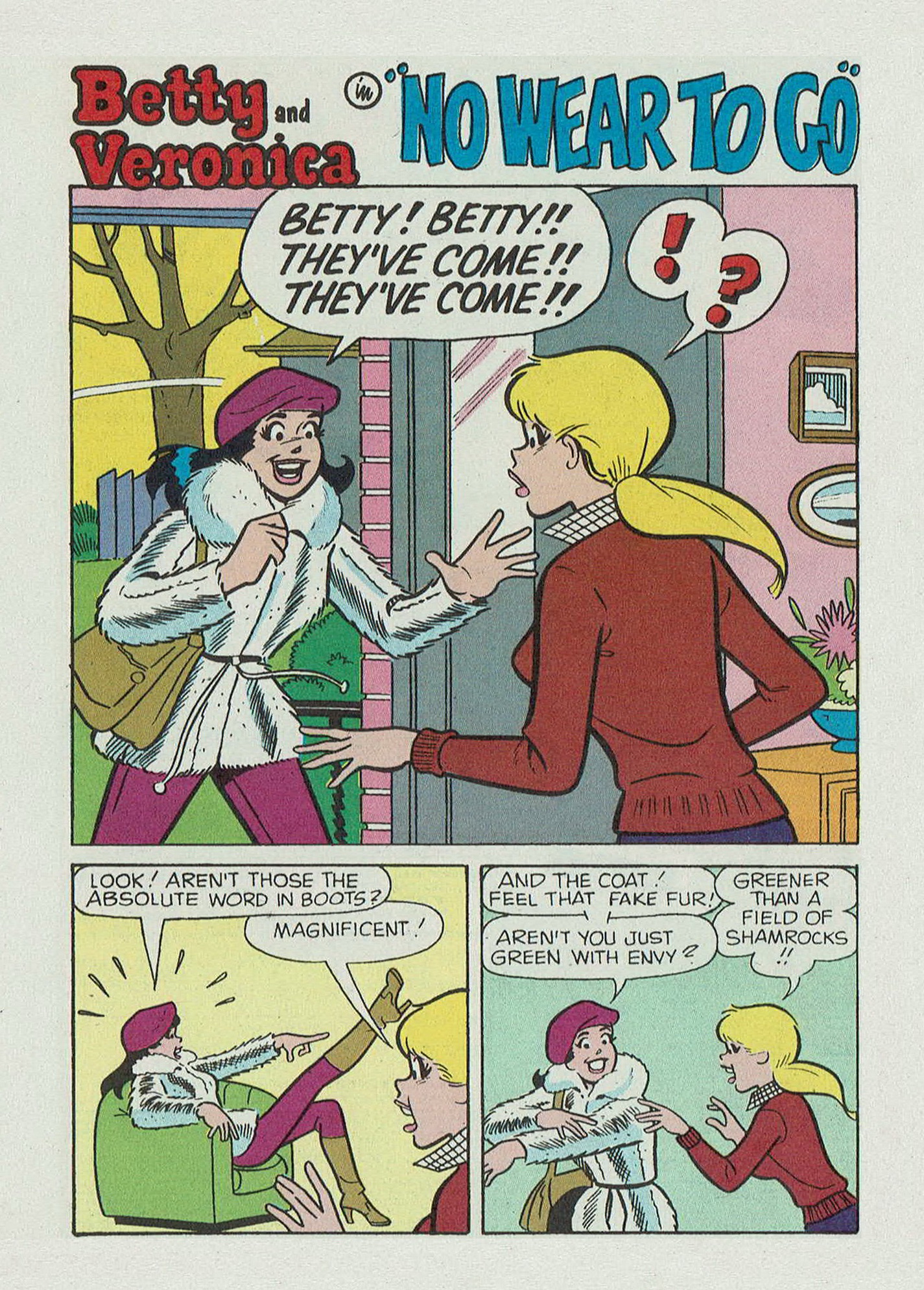 Read online Betty and Veronica Digest Magazine comic -  Issue #59 - 68