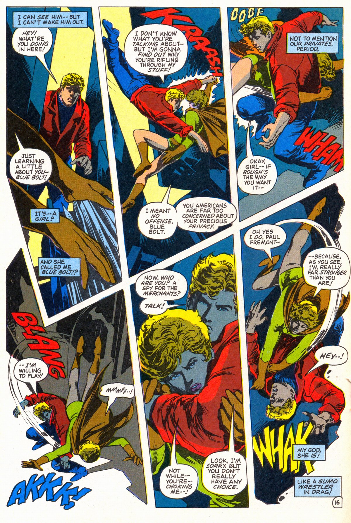 Read online Captain Thunder and Blue Bolt comic -  Issue #8 - 18