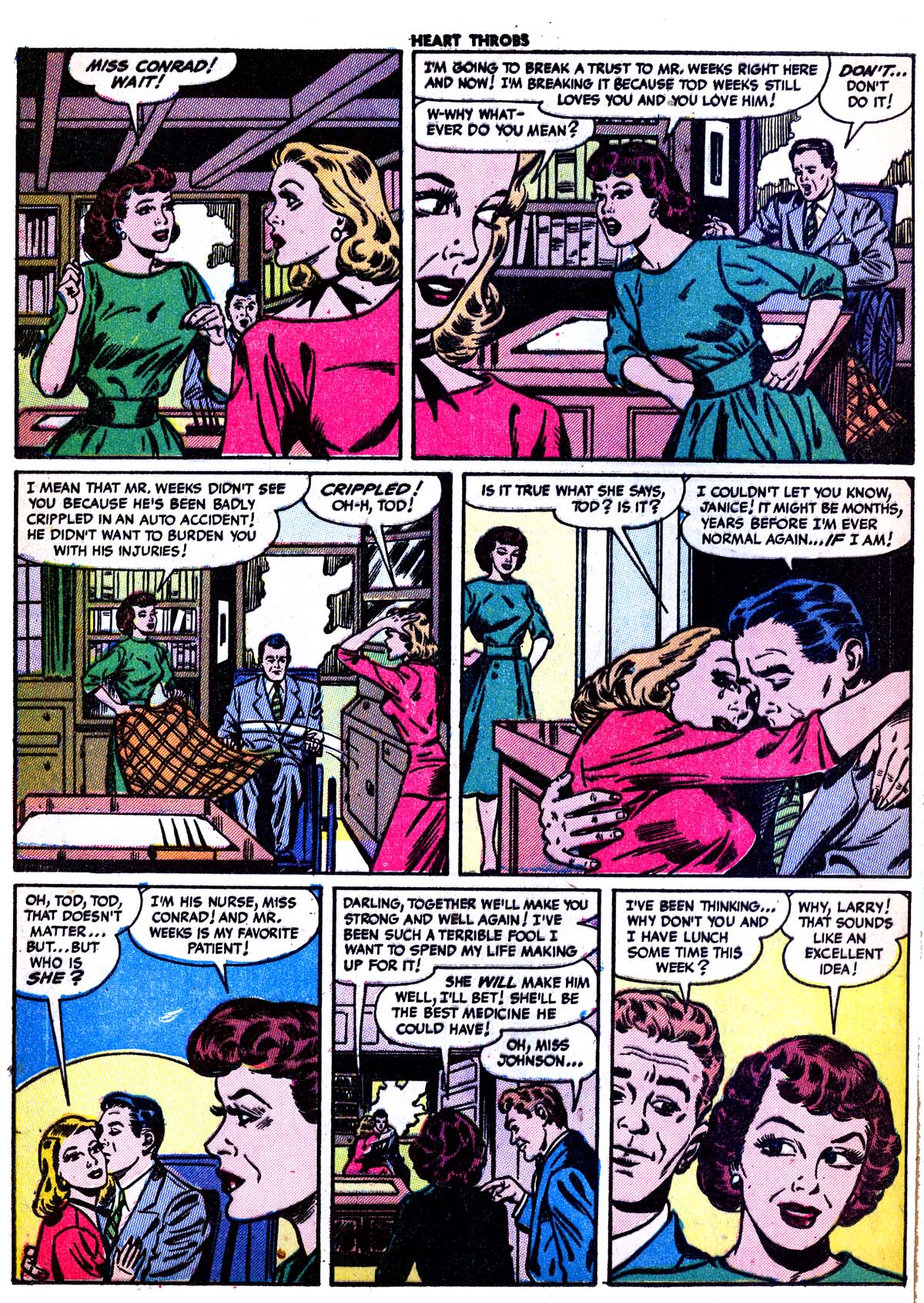 Read online Heart Throbs comic -  Issue #23 - 24