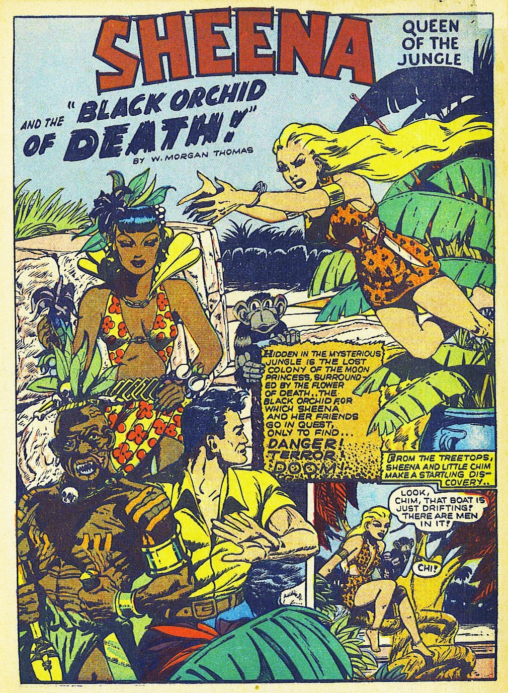 Read online Sheena, Queen of the Jungle (1942) comic -  Issue #2 - 3