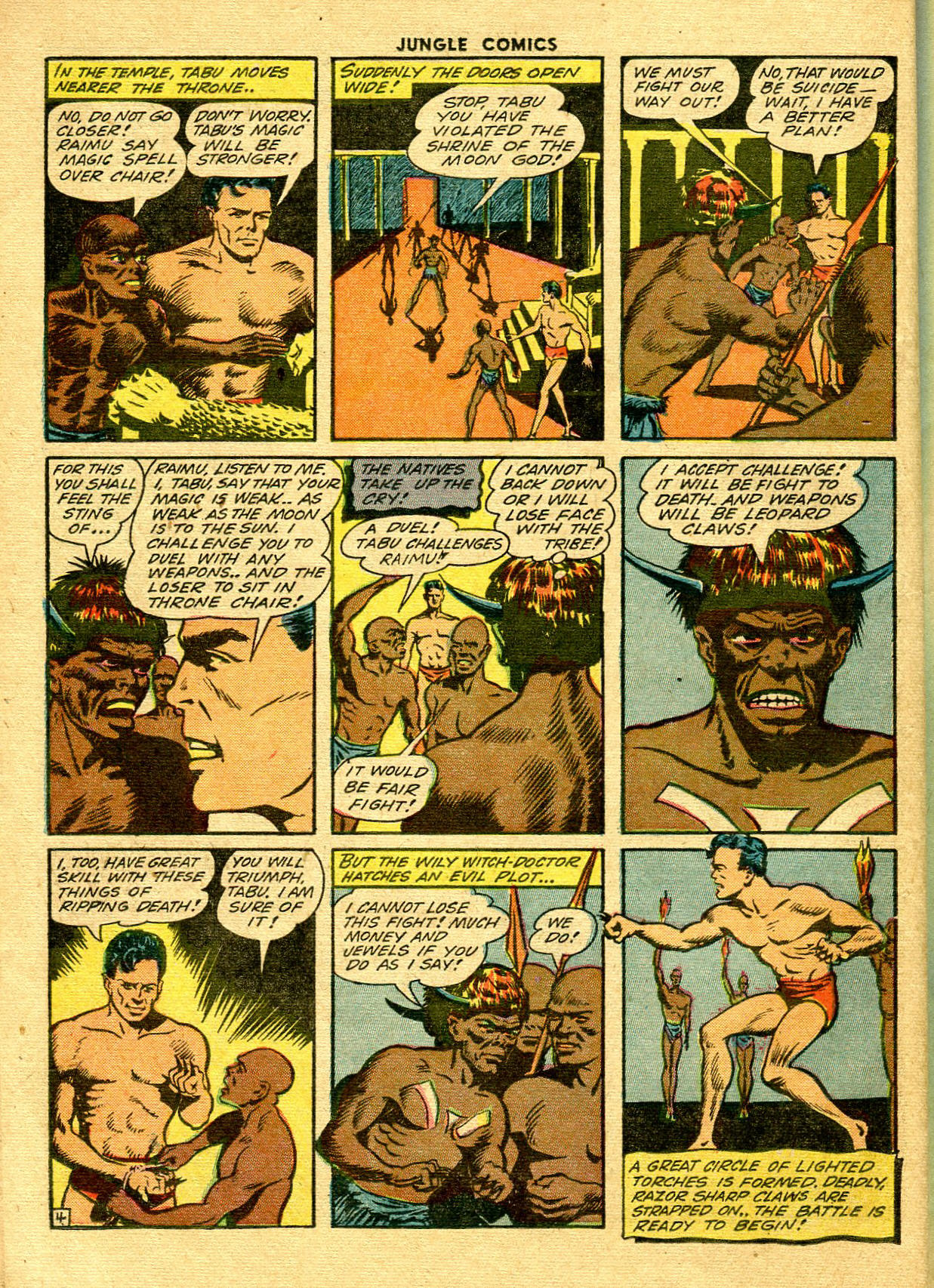 Read online Jungle Comics comic -  Issue #46 - 24
