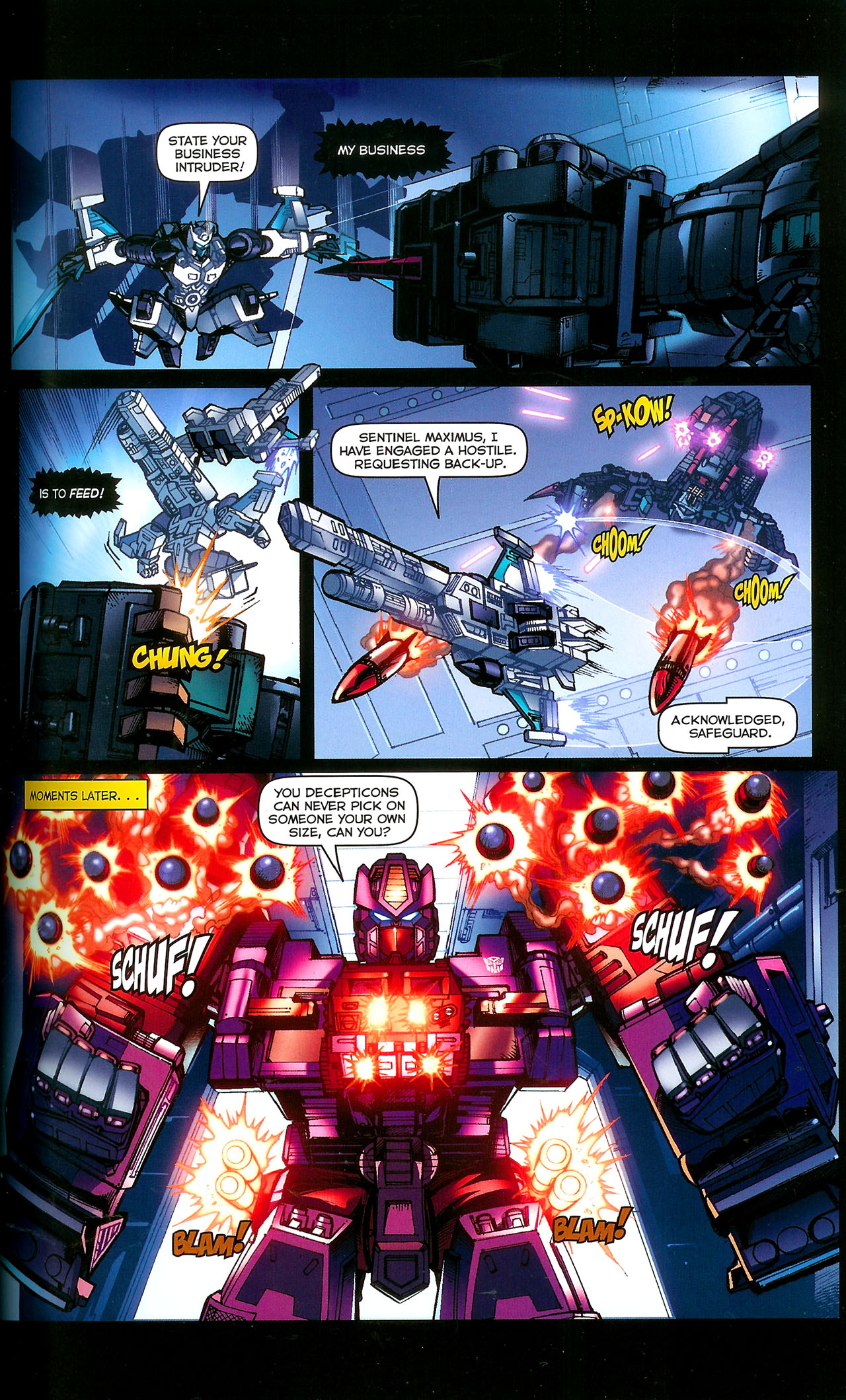 Read online Transformers: Cybertron: Balancing Act comic -  Issue # TPB - 26
