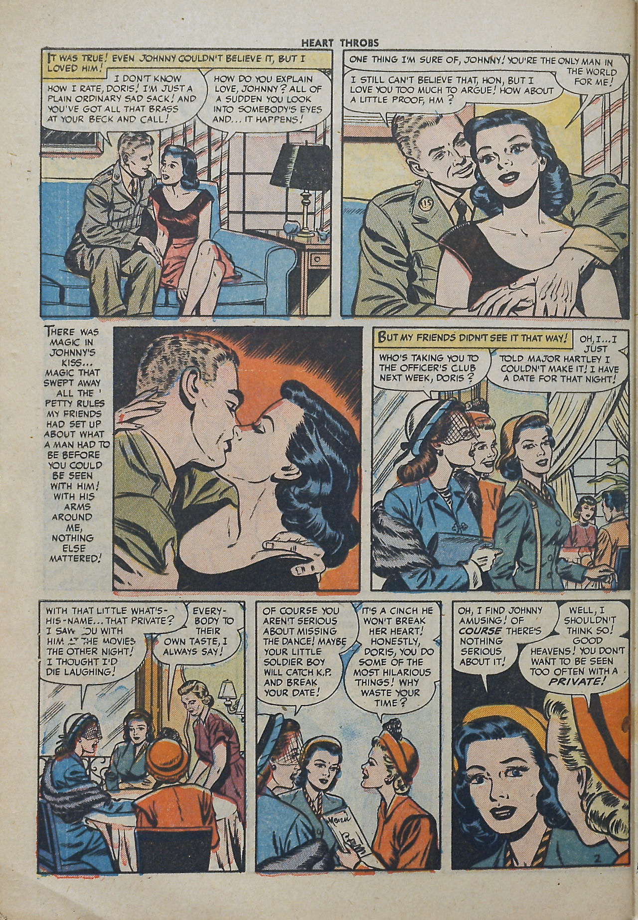 Read online Heart Throbs comic -  Issue #24 - 28