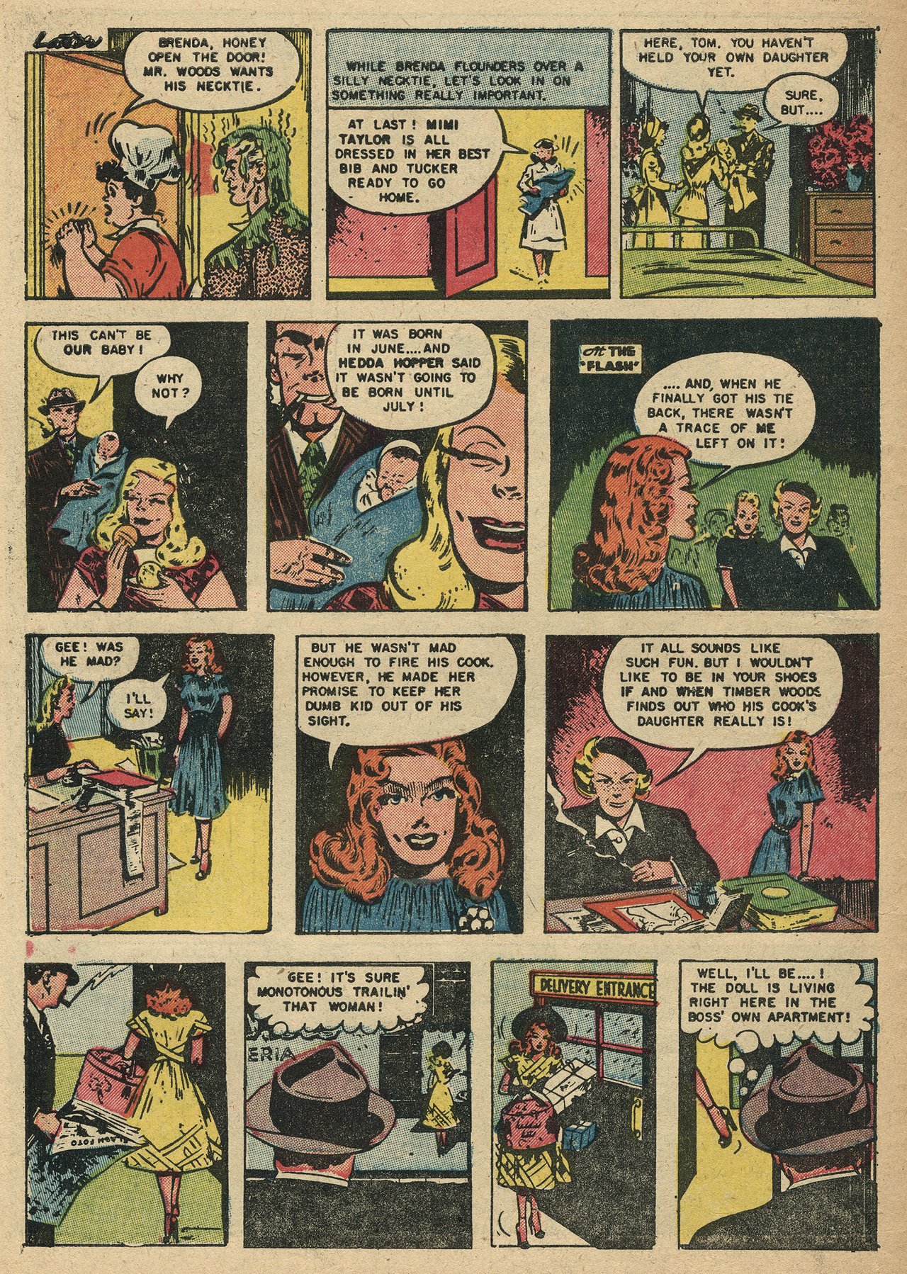 Read online Brenda Starr (1948) comic -  Issue #13 - 34