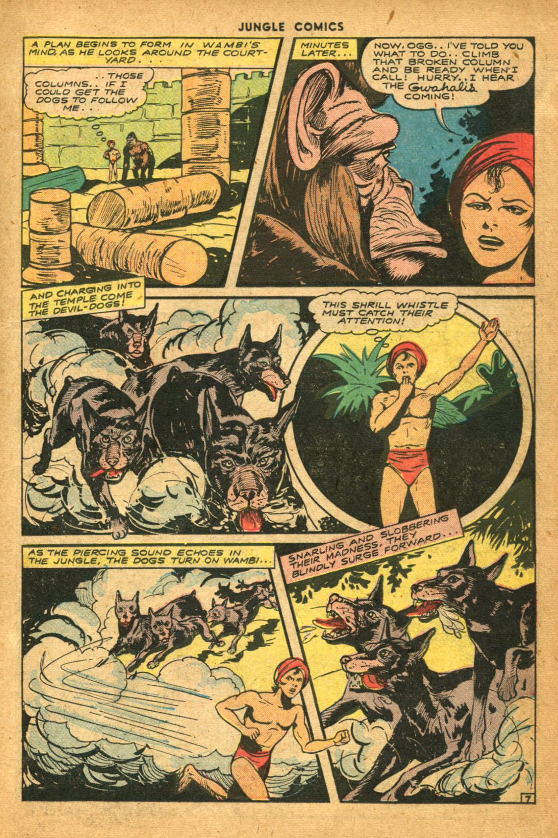 Read online Jungle Comics comic -  Issue #61 - 21