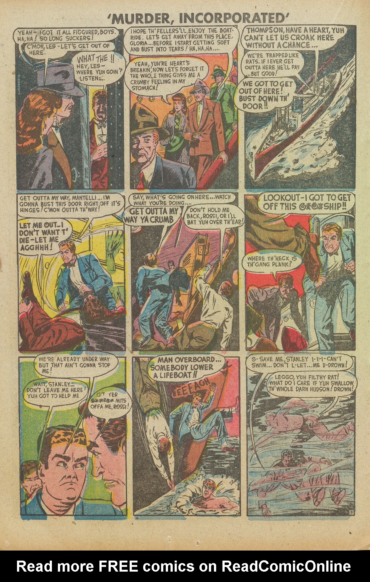 Read online Murder Incorporated (1948) comic -  Issue #9a - 16