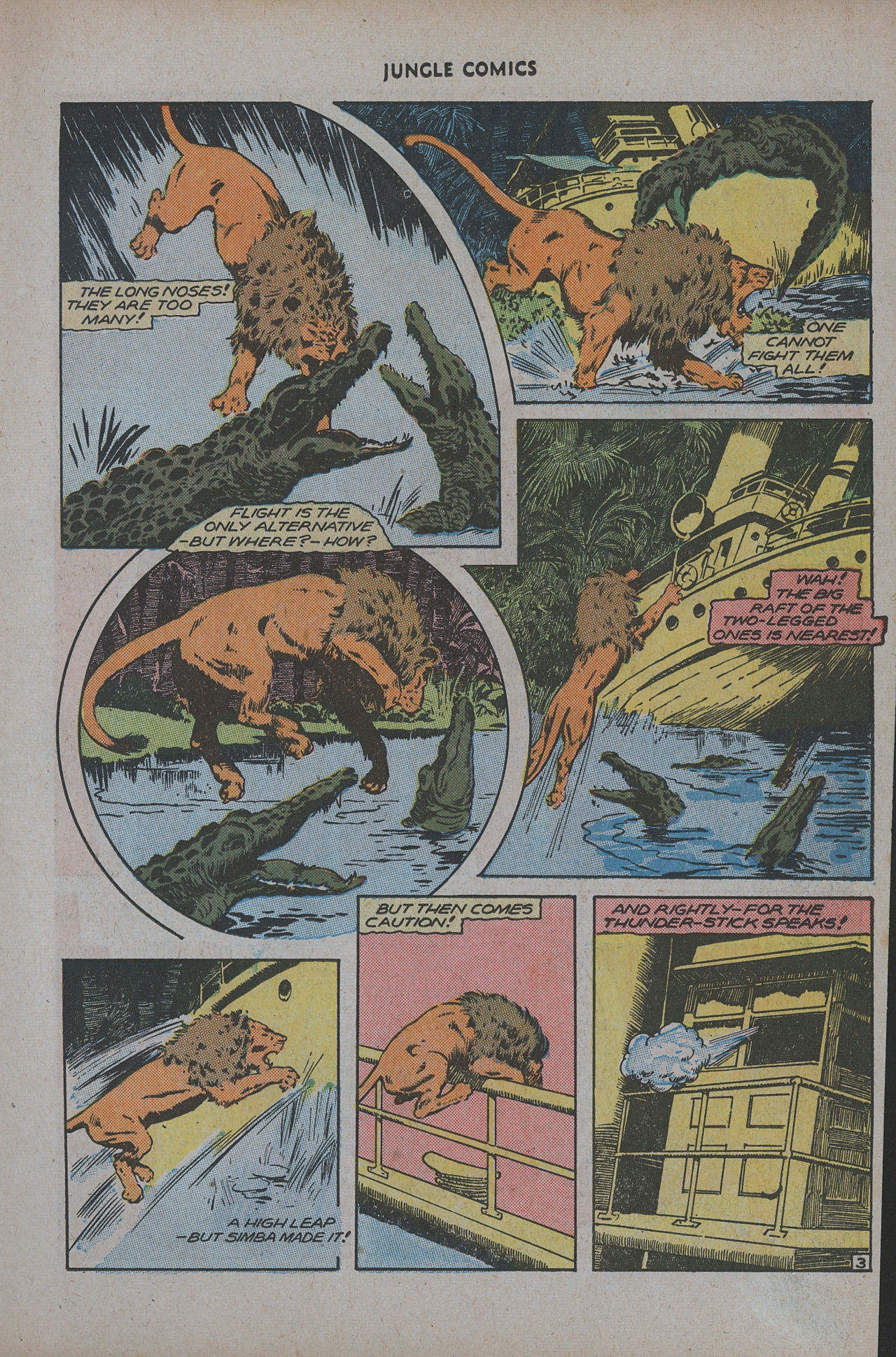 Read online Jungle Comics comic -  Issue #77 - 17