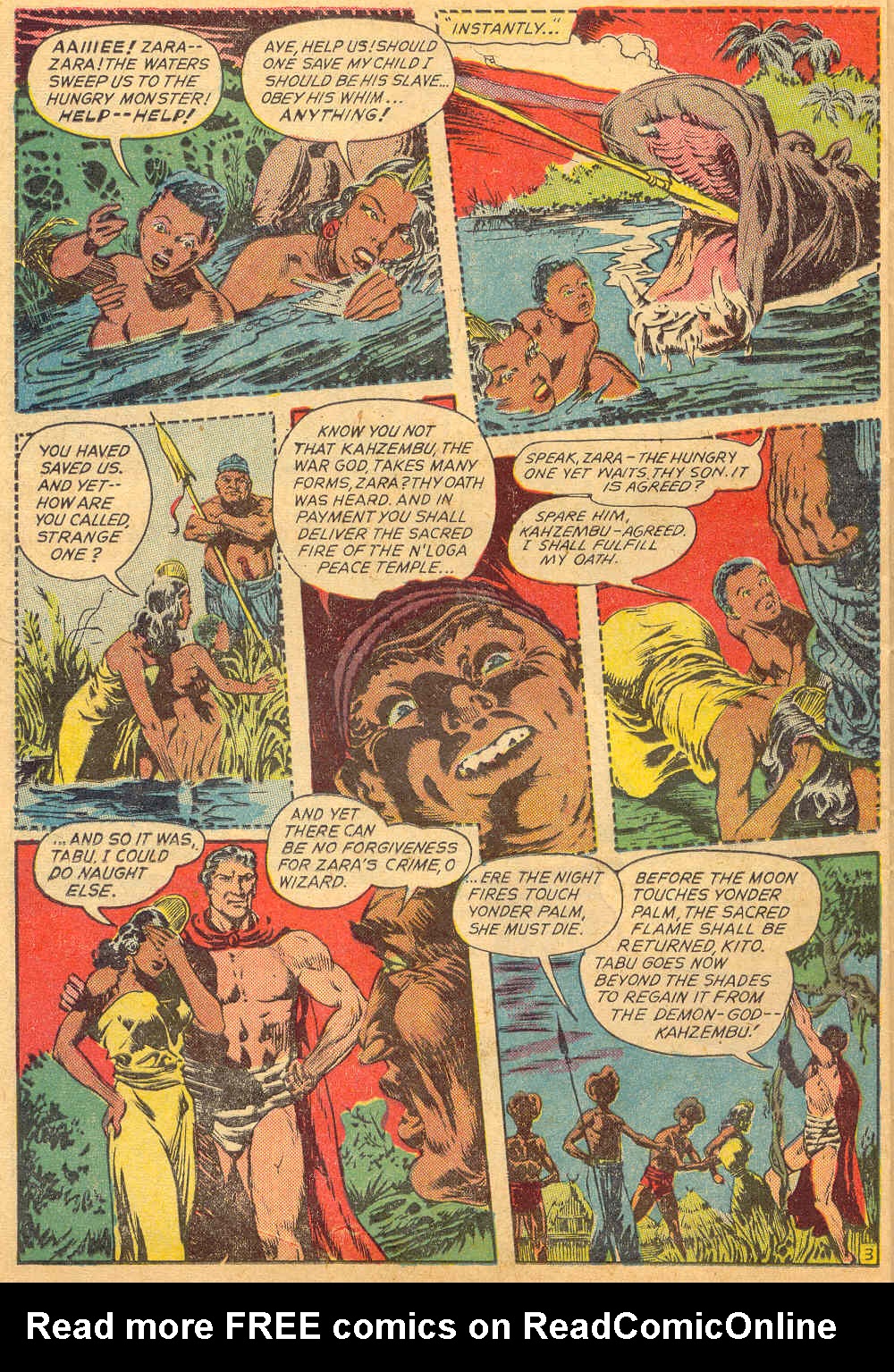 Read online Jungle Comics comic -  Issue #108 - 36