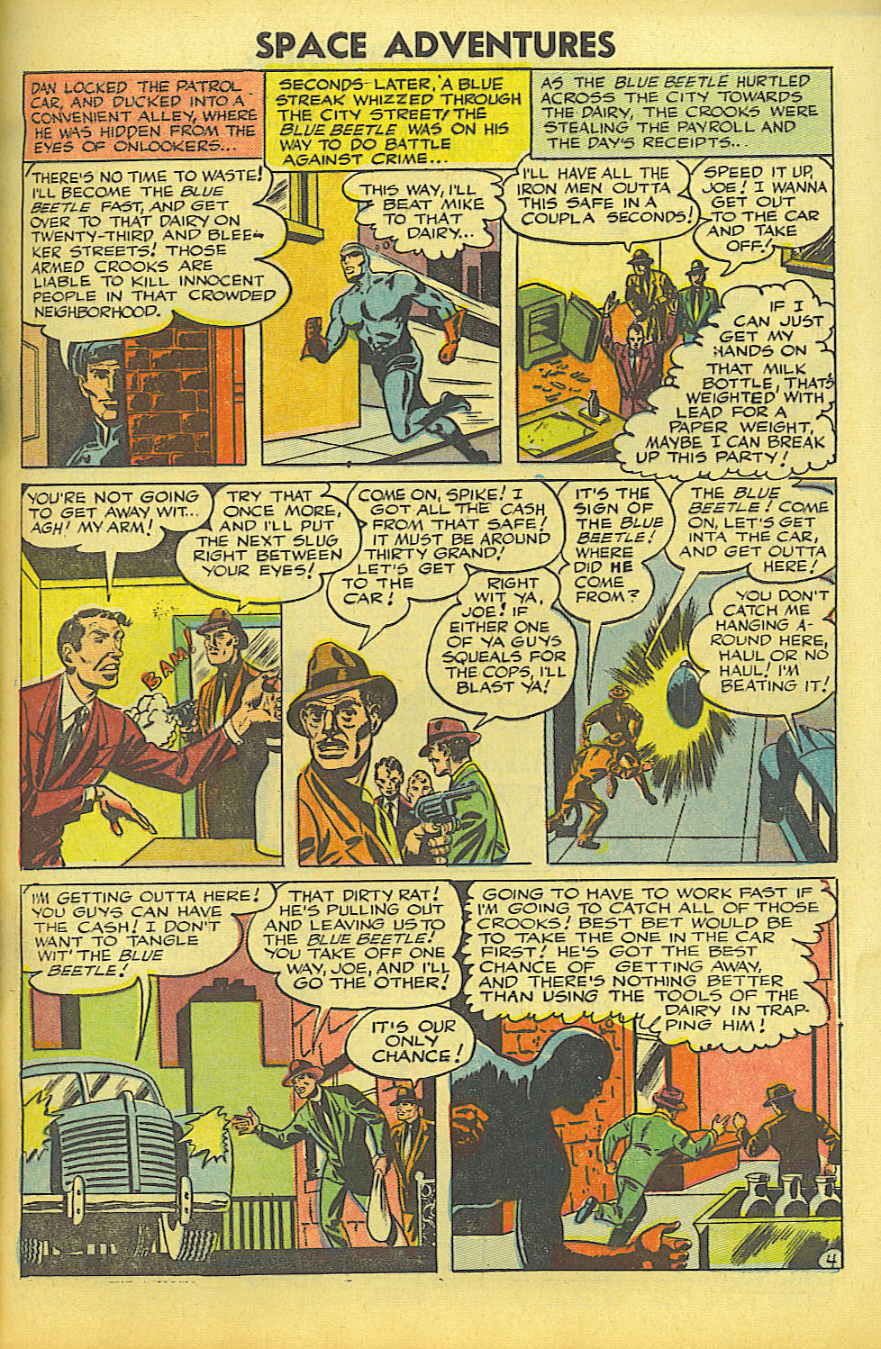 Read online The Blue Beetle comic -  Issue #59 - 4