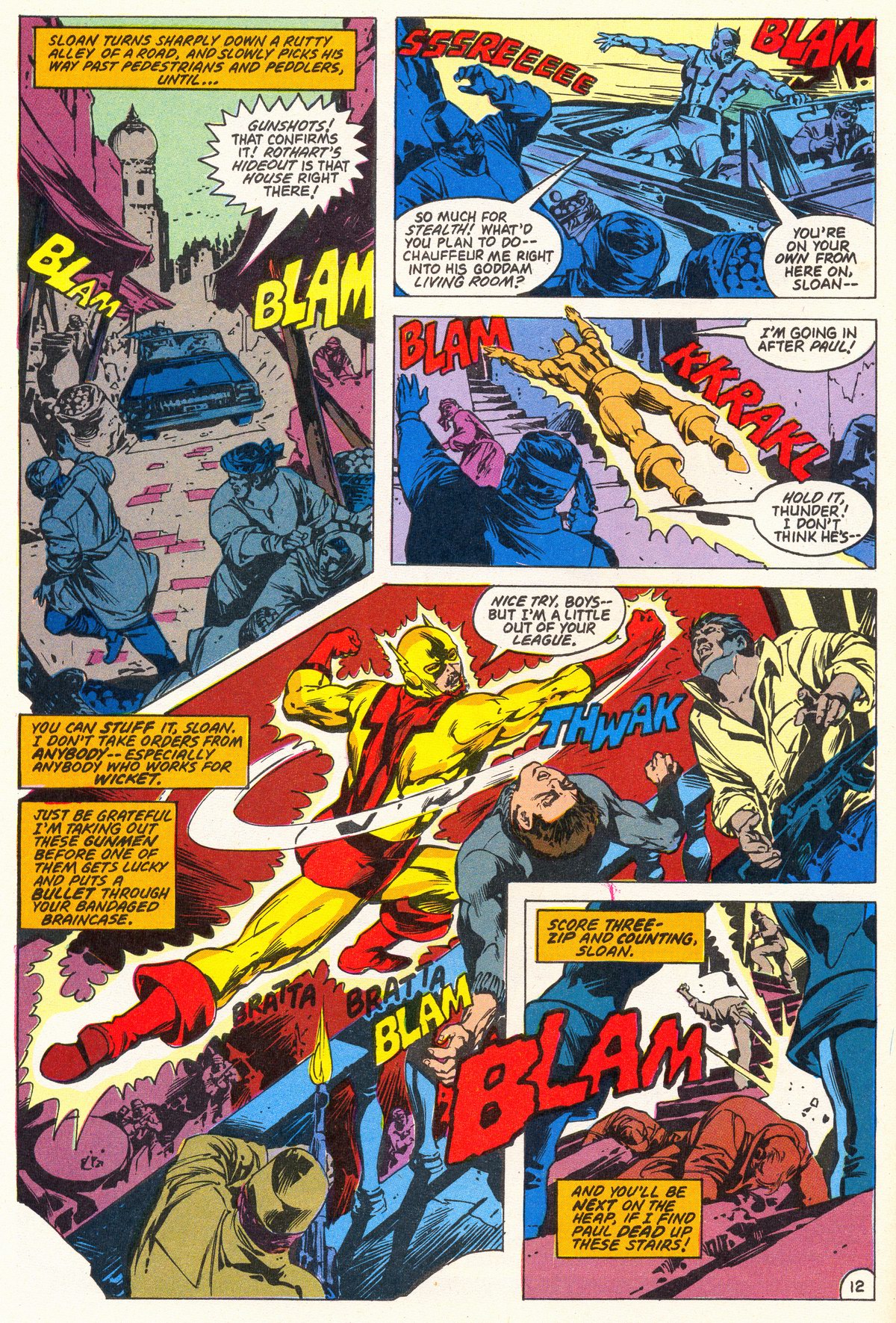 Read online Captain Thunder and Blue Bolt comic -  Issue #7 - 14