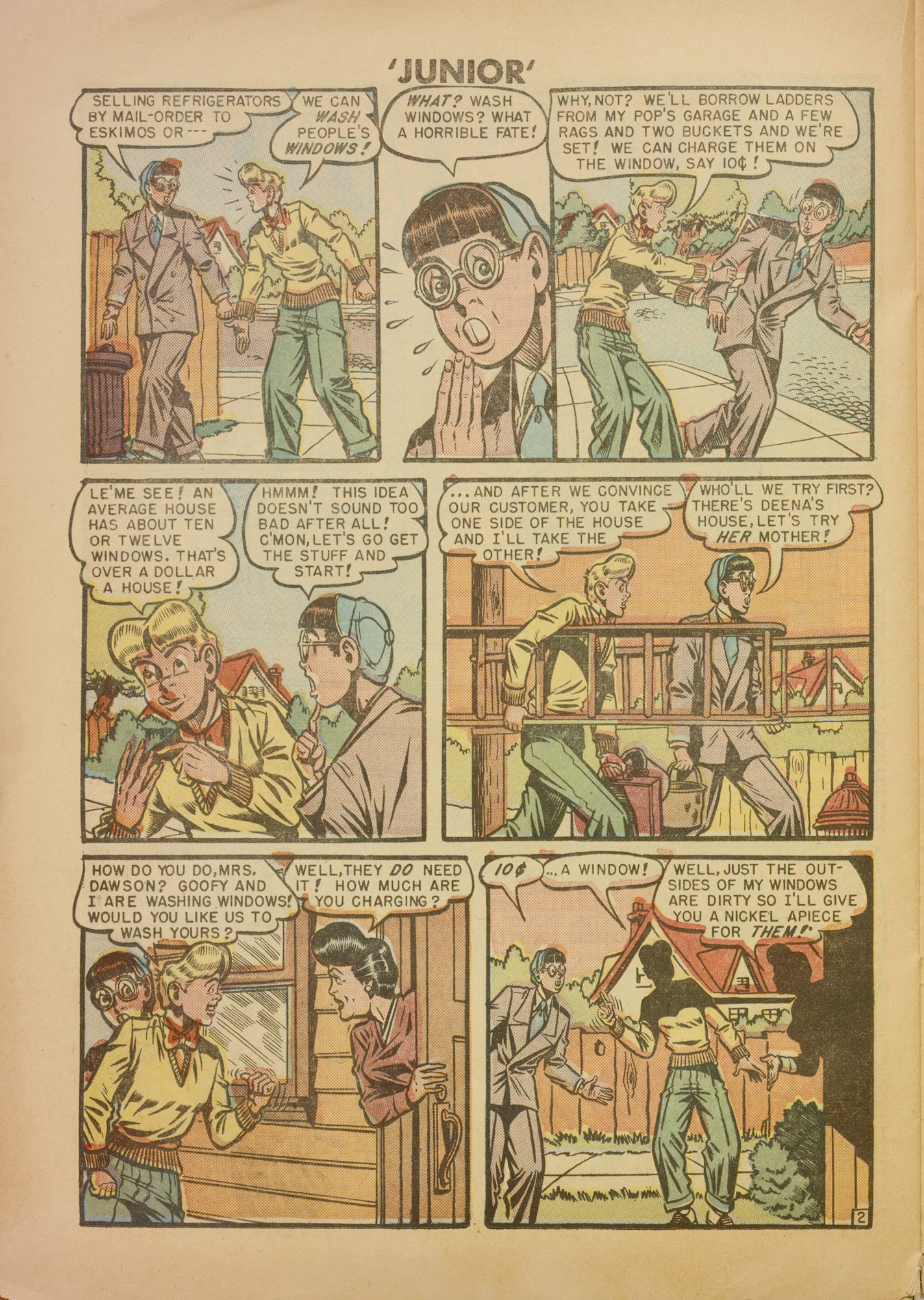 Read online Junior (1947) comic -  Issue #14 - 22