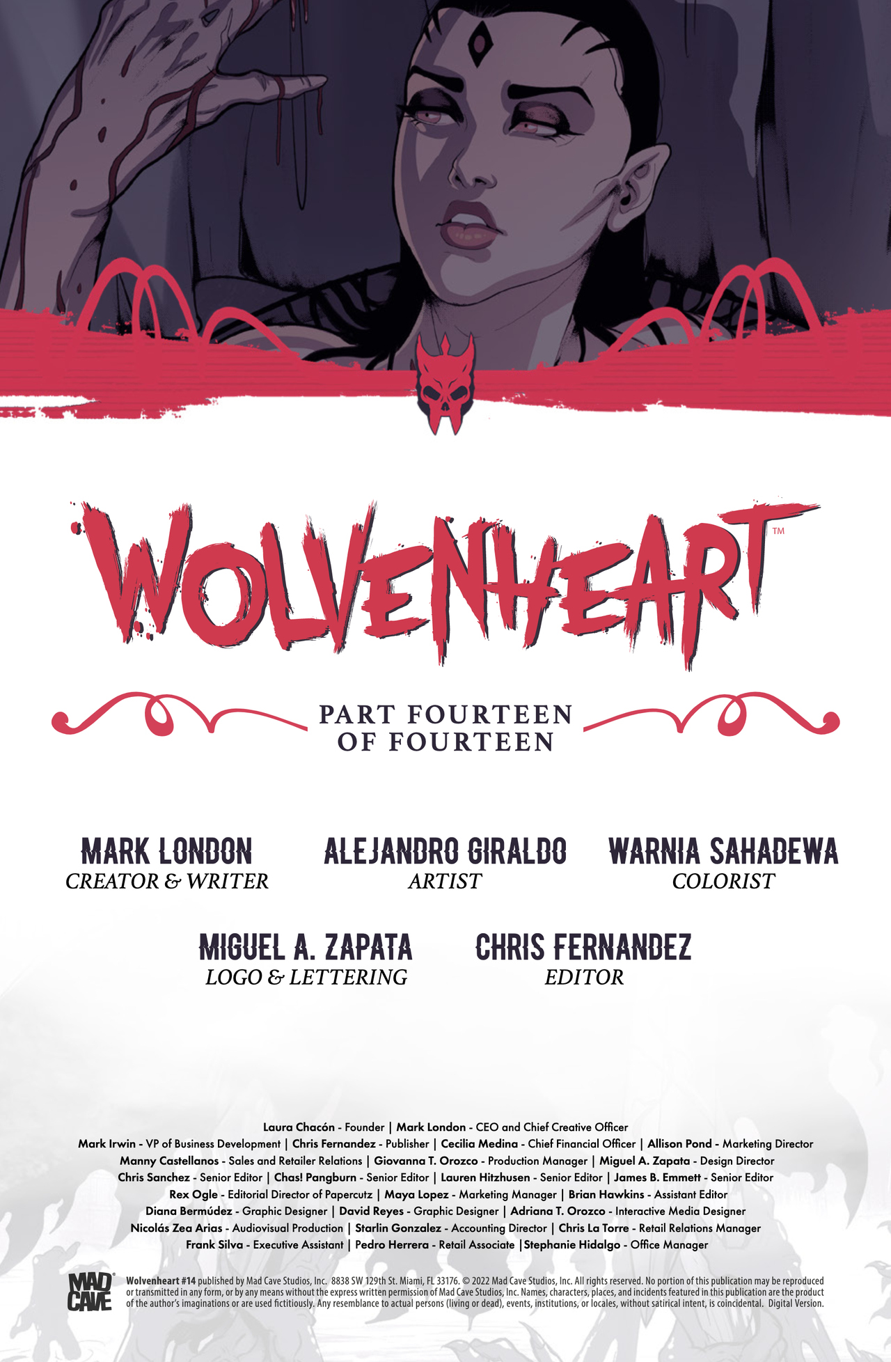 Read online Wolvenheart comic -  Issue #14 - 3