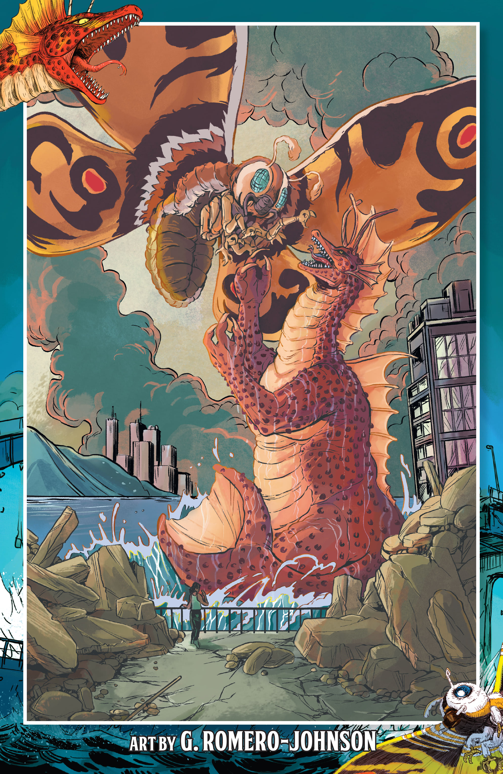 Read online Godzilla Rivals: Mothra Vs. Titanosaurus comic -  Issue # Full - 46