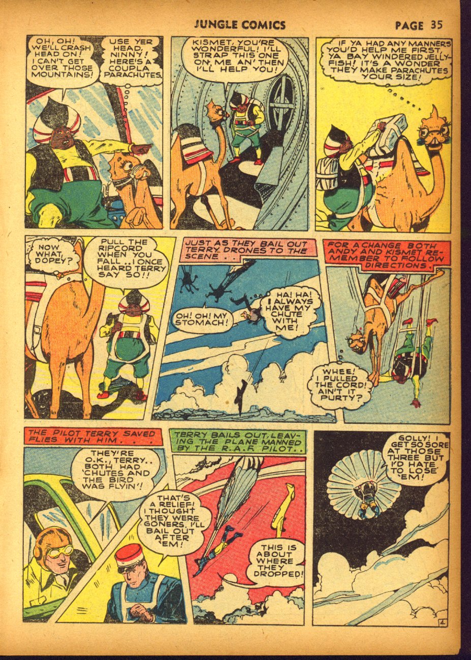 Read online Jungle Comics comic -  Issue #20 - 37