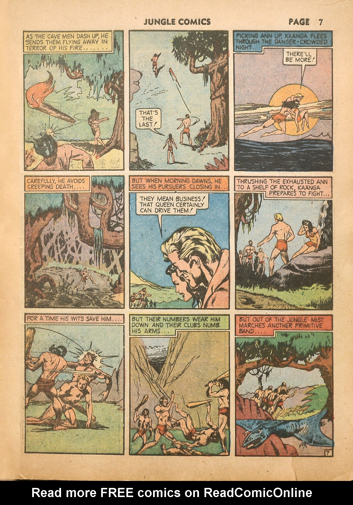 Read online Jungle Comics comic -  Issue #16 - 9