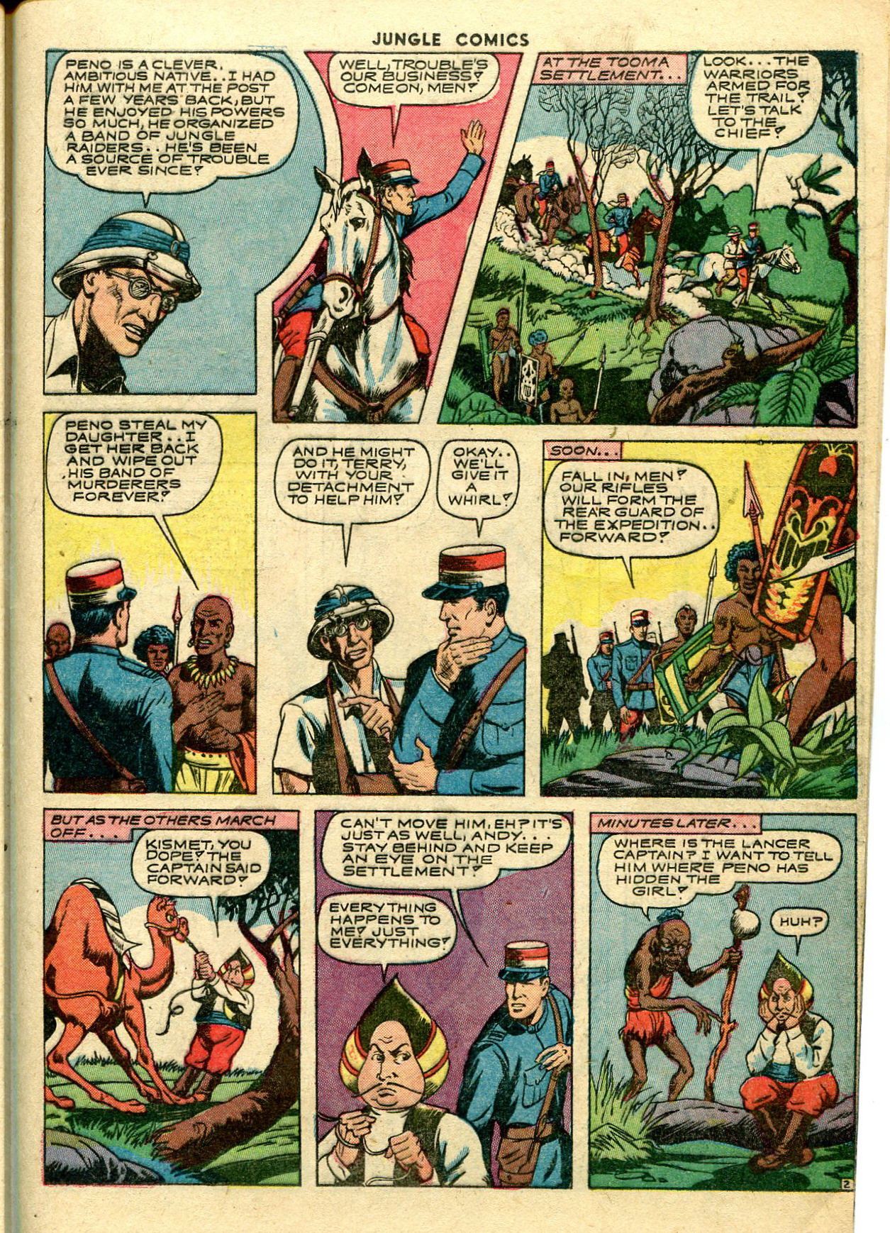 Read online Jungle Comics comic -  Issue #45 - 45