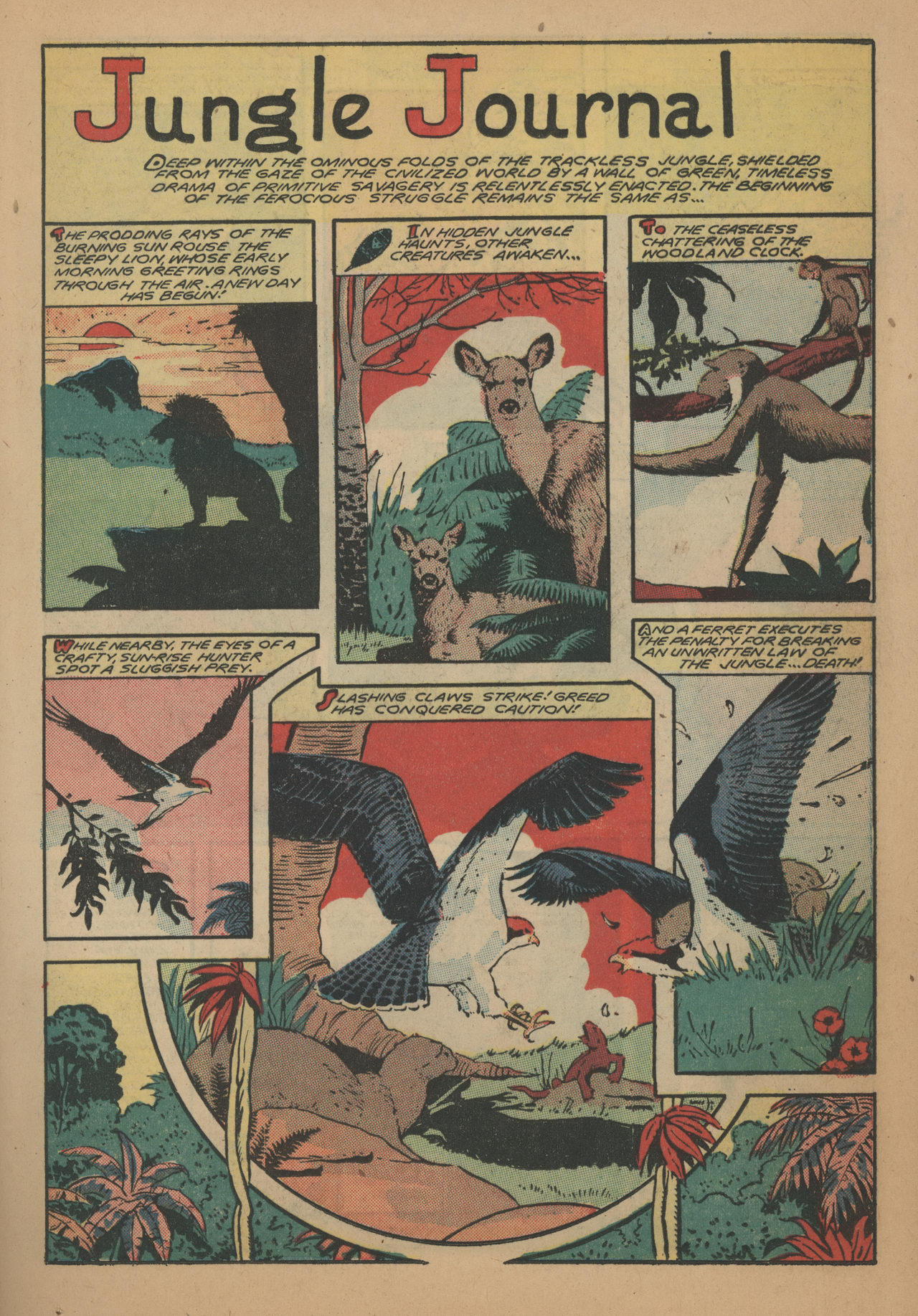 Read online Jungle Comics comic -  Issue #107 - 25