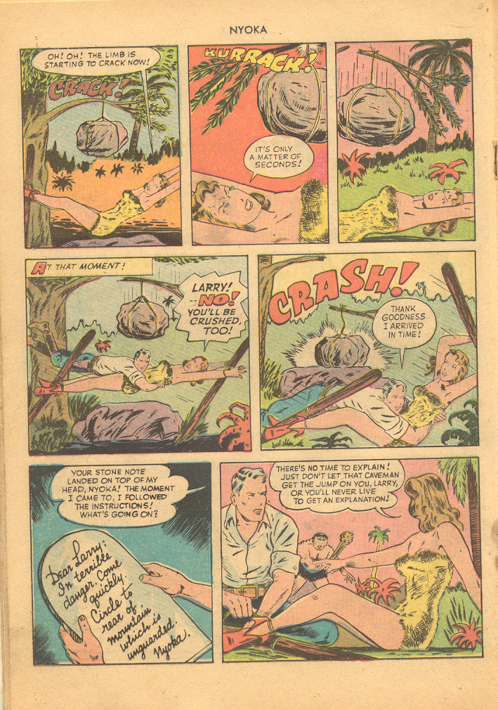 Read online Nyoka the Jungle Girl (1945) comic -  Issue #29 - 26