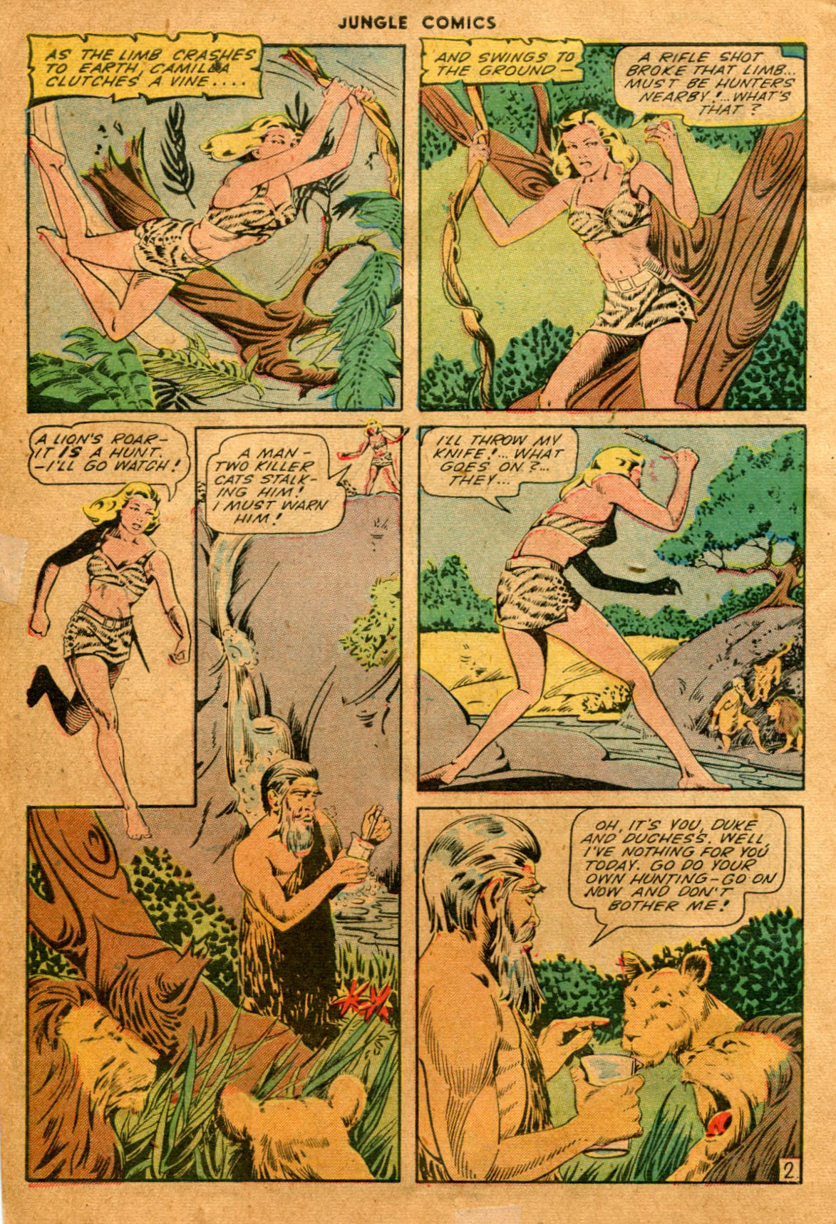 Read online Jungle Comics comic -  Issue #60 - 45