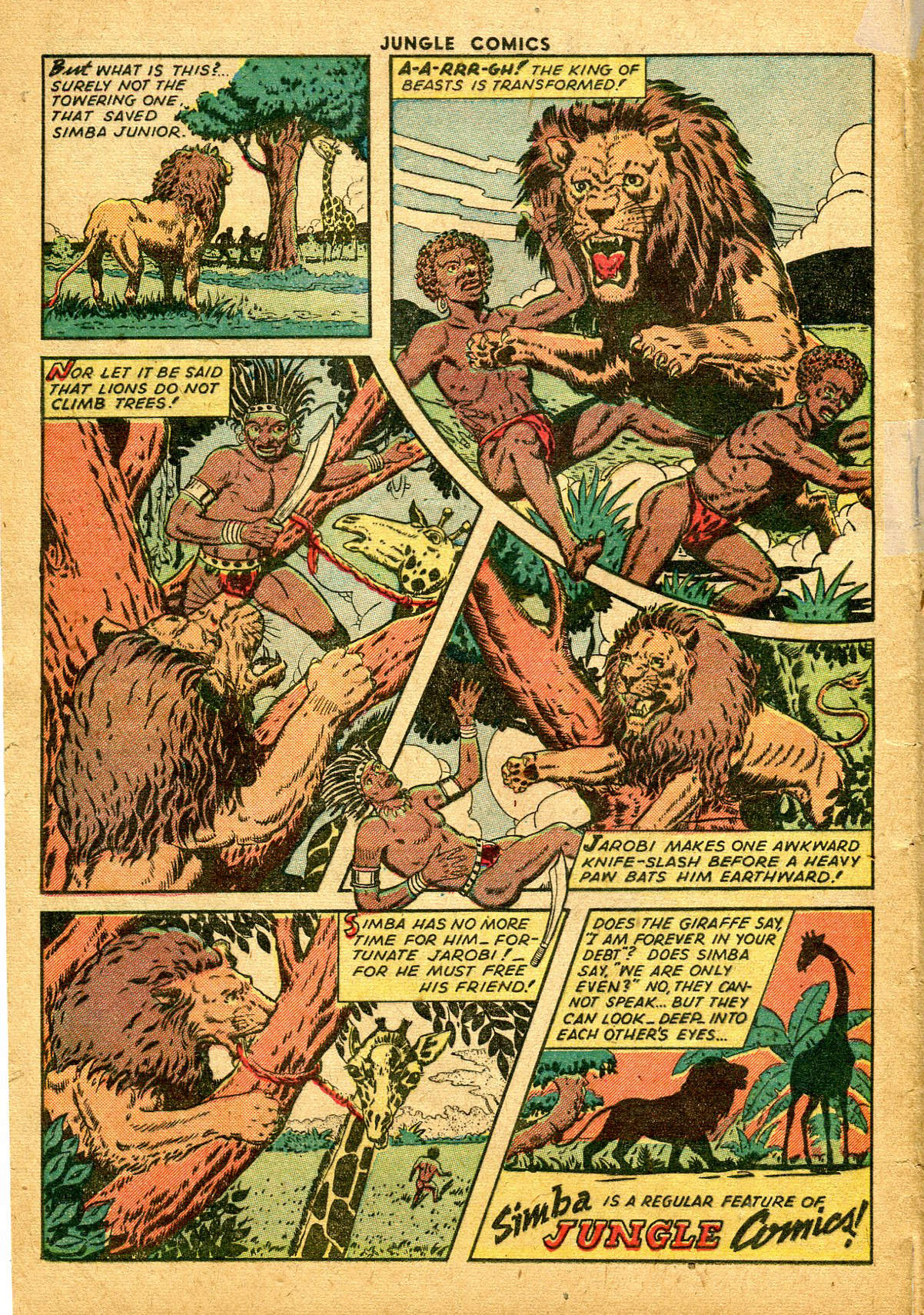 Read online Jungle Comics comic -  Issue #65 - 42